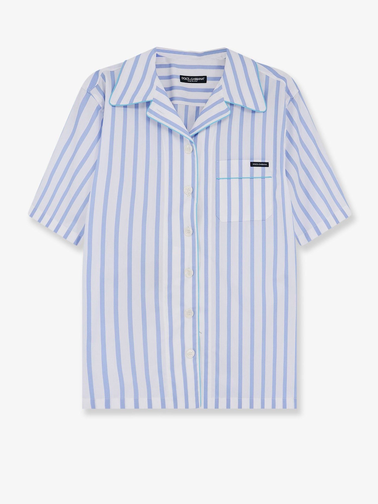 Dolce & Gabbana Pyjamas Cotton And Silk Shirt Size M / US 6-8 / IT 42-44 - 1 Thumbnail