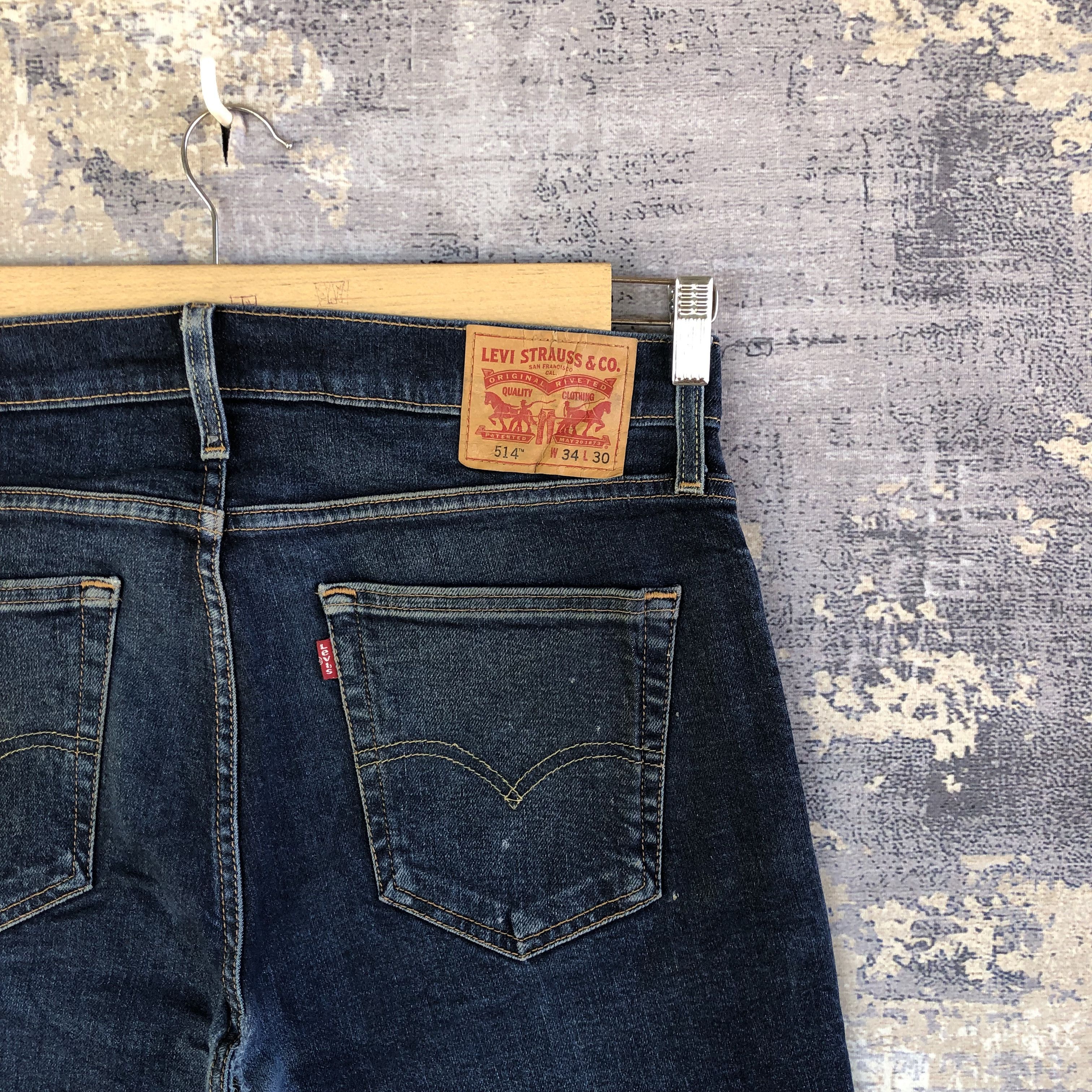 Levi's Distressed Levis 514 Jeans Ripped Levi's Faded Wash Denim Size US 34 / EU 50 - 5 Thumbnail