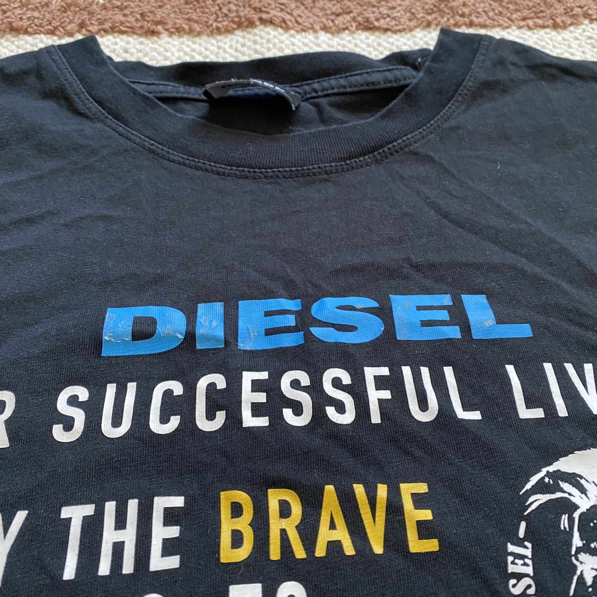 Diesel DIESEL Y2K FOR SUCCESSFUL LIVING BIG LOGO T SHIRT Size US L / EU 52-54 / 3 - 3 Thumbnail