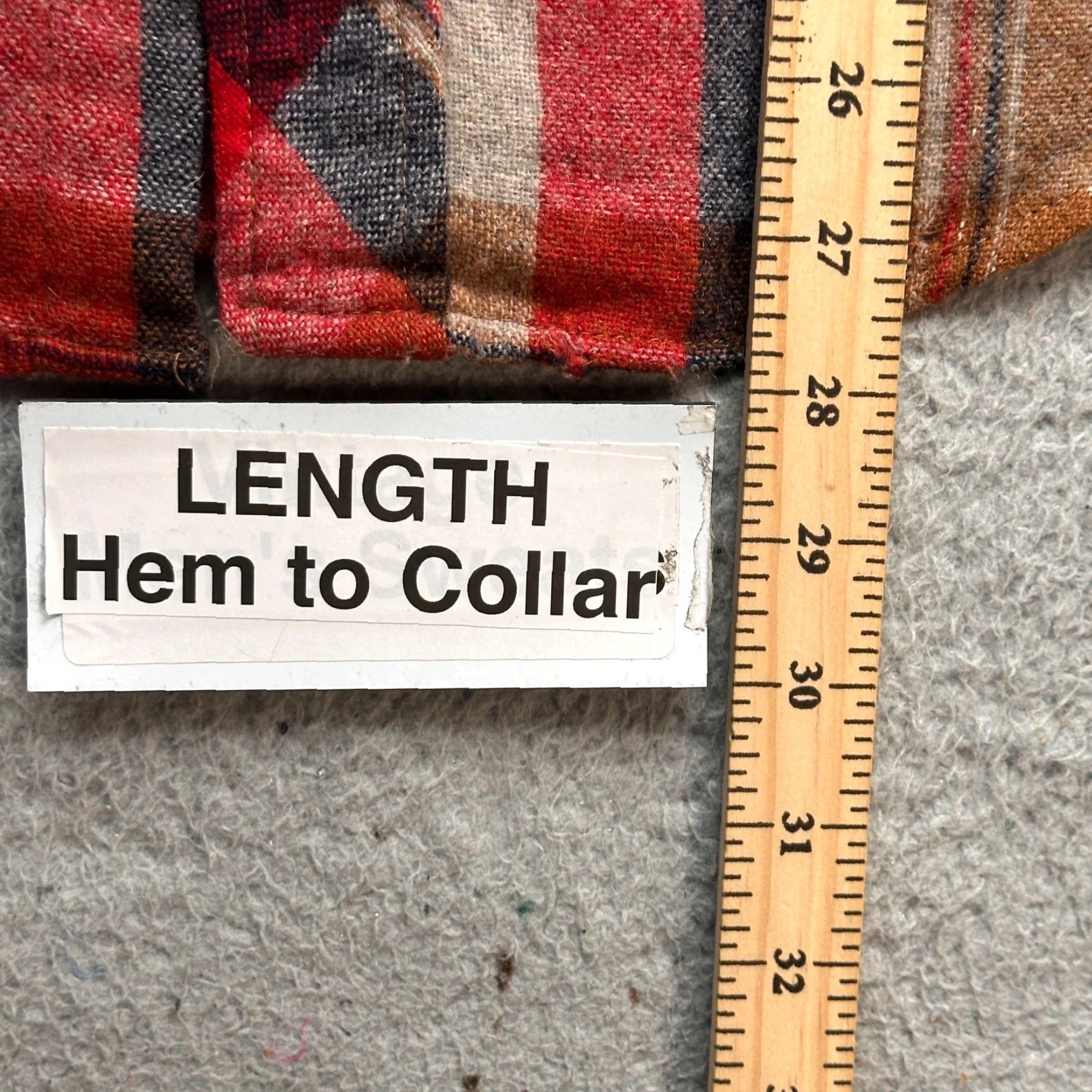 Vintage VINTAGE K-Mart Wool Blend Plaid Flannel Pearl Snap Shirt Medium Long Sleeve Red Mens Size US M / EU 48-50 / 2 - 5 Thumbnail