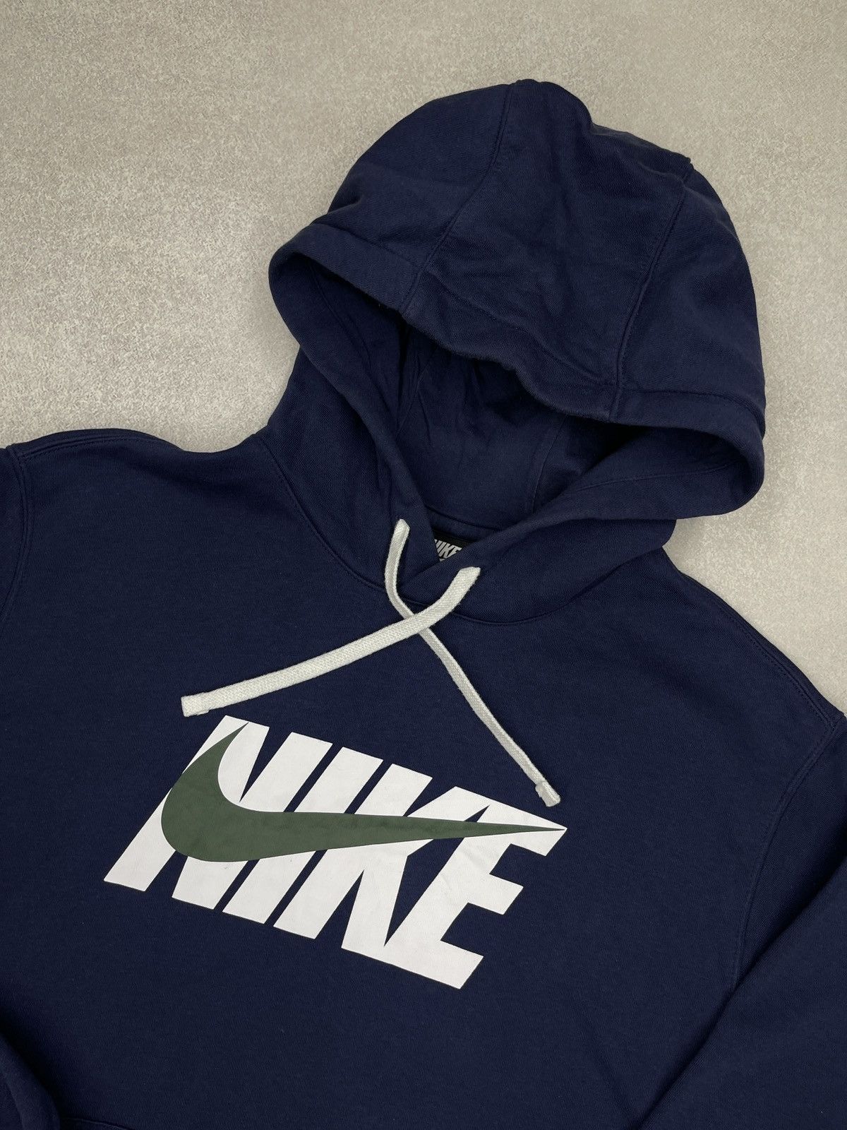 Nike Mens Nike NSW Hoodie Navy Center Big Logo Swoosh ACG TN Size US L / EU 52-54 / 3 - 4 Thumbnail