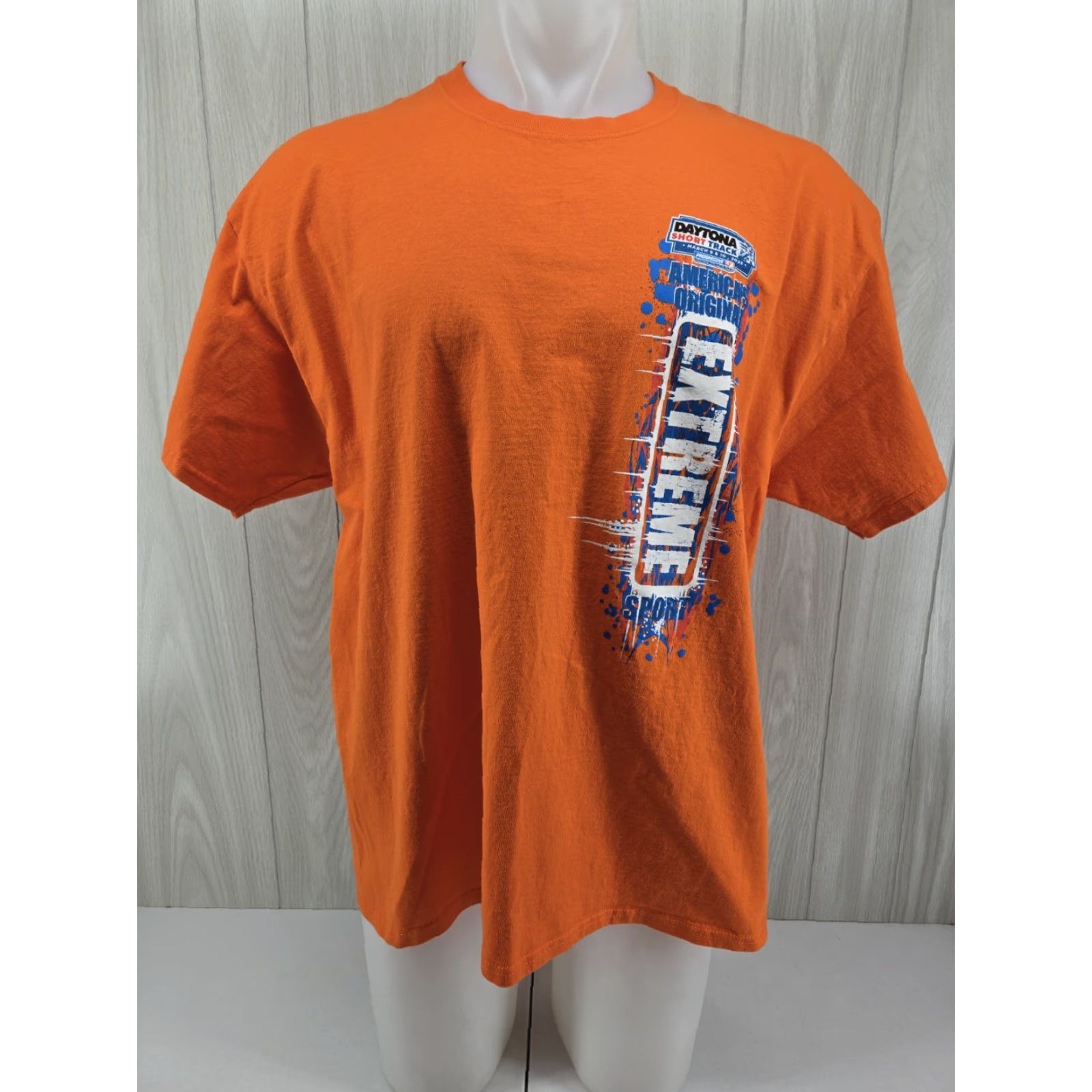 Port & Company Port & Company Daytona Short Track Extreme Sport T-Shirt Orange XL Men Size US XL / EU 56 / 4 - 3 Thumbnail