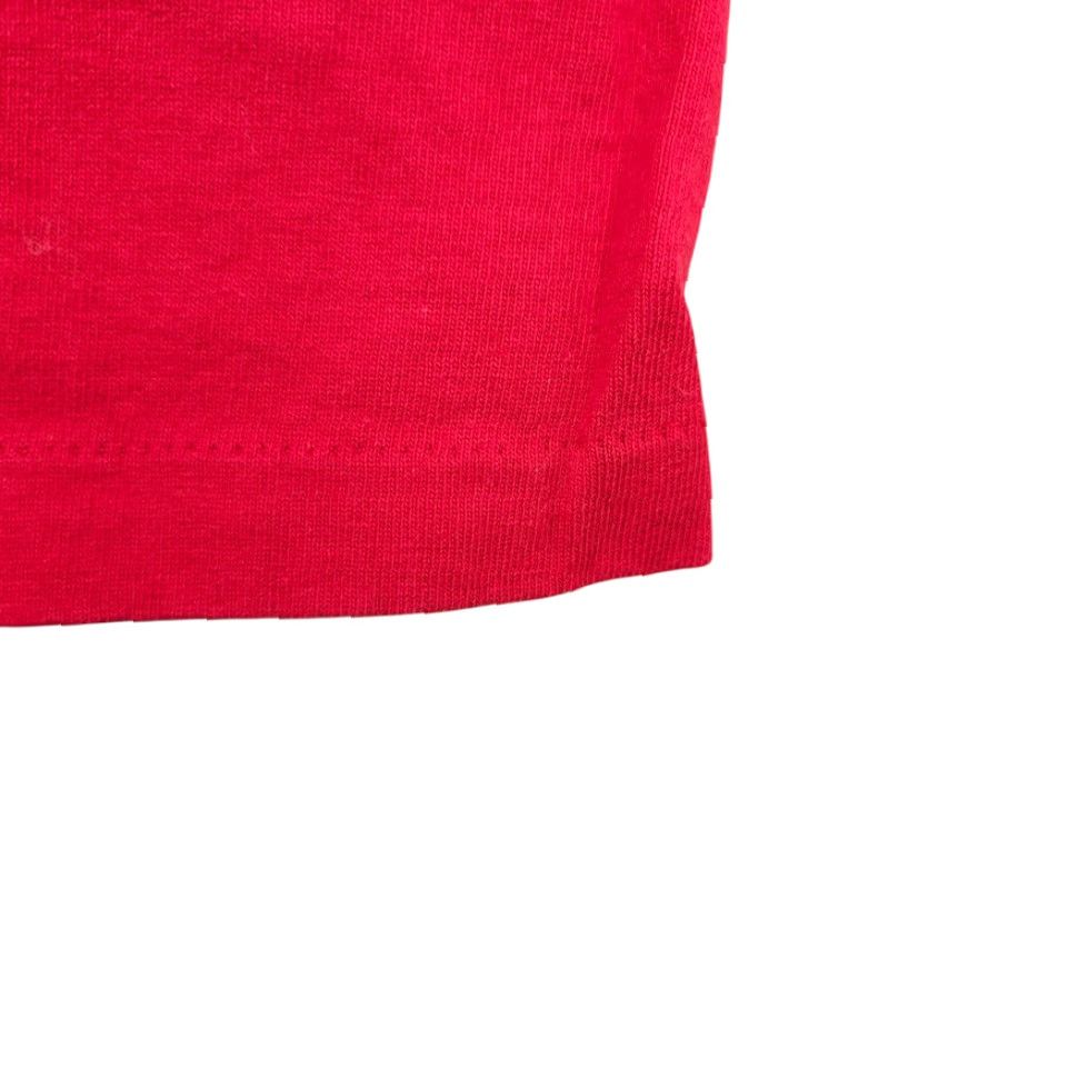 Vintage VINTAGE Cotton Deluxe Cardinal Spellman Henley T Shirt Mens Size L Red 90s High School USA Size US L / EU 52-54 / 3 - 5 Thumbnail