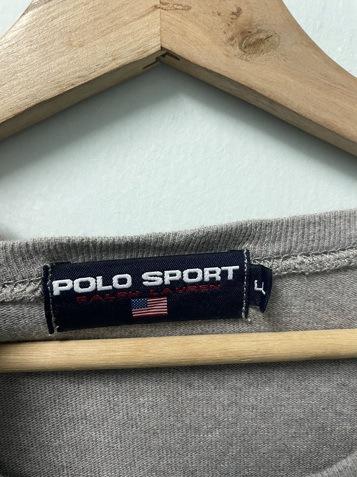 Polo Ralph Lauren Vintage Polo Sport 1967 Crew By Polo Ralph Lauren Size US XL / EU 56 / 4 - 4 Thumbnail