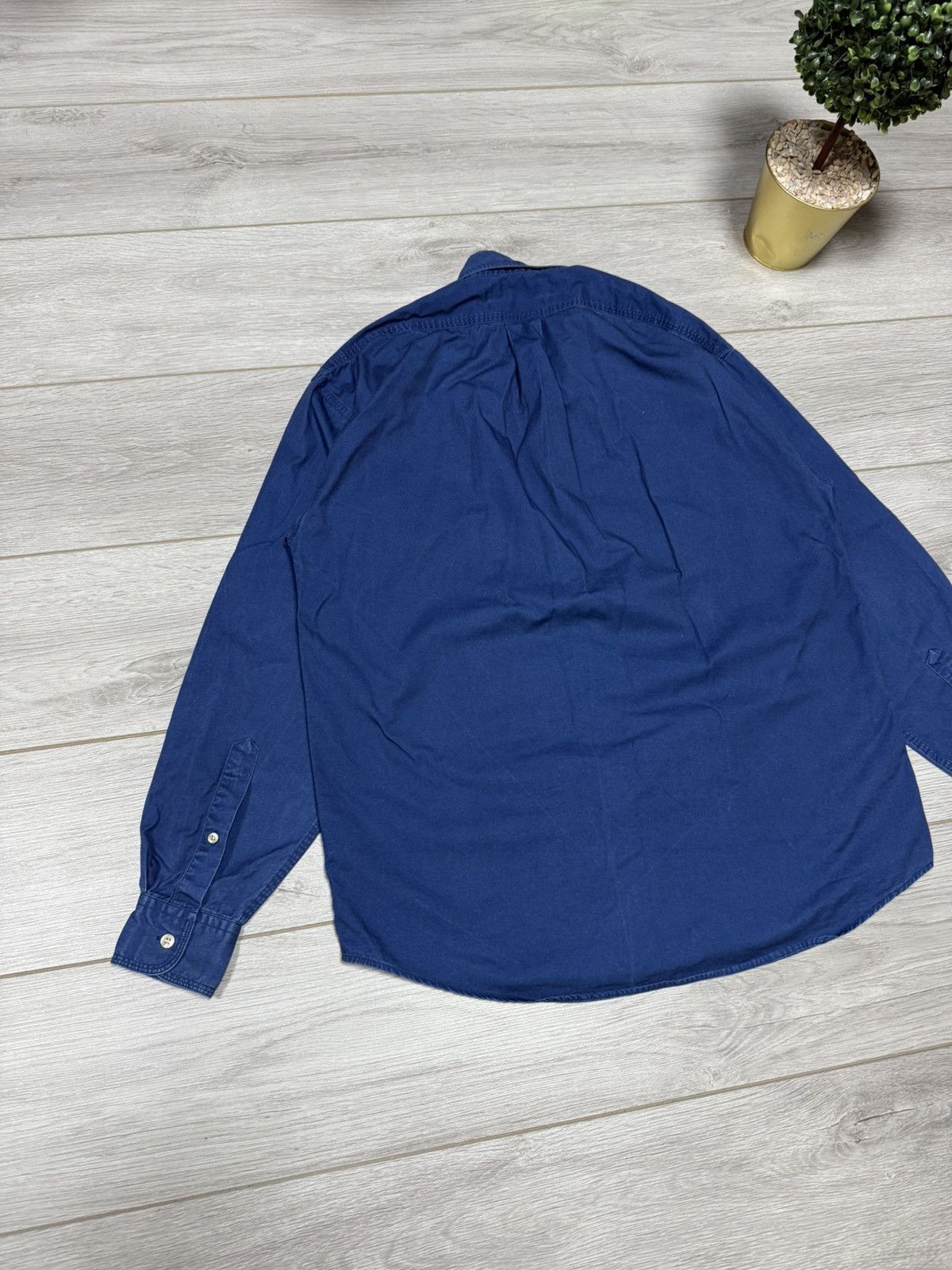 Yves Saint Laurent Saint Laurent jeans overshot vintage shirt buttons Size US M / EU 48-50 / 2 - 11 Thumbnail