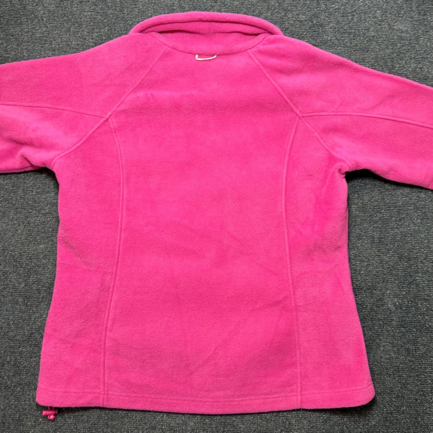 Pinko Columbia Fleece Jacket Womens XL Pink Full Zip Interchange Collared Pockets Jacket/Coat Short Sleeve? Size XL / US 12-14 / IT 48-50 - 5 Thumbnail