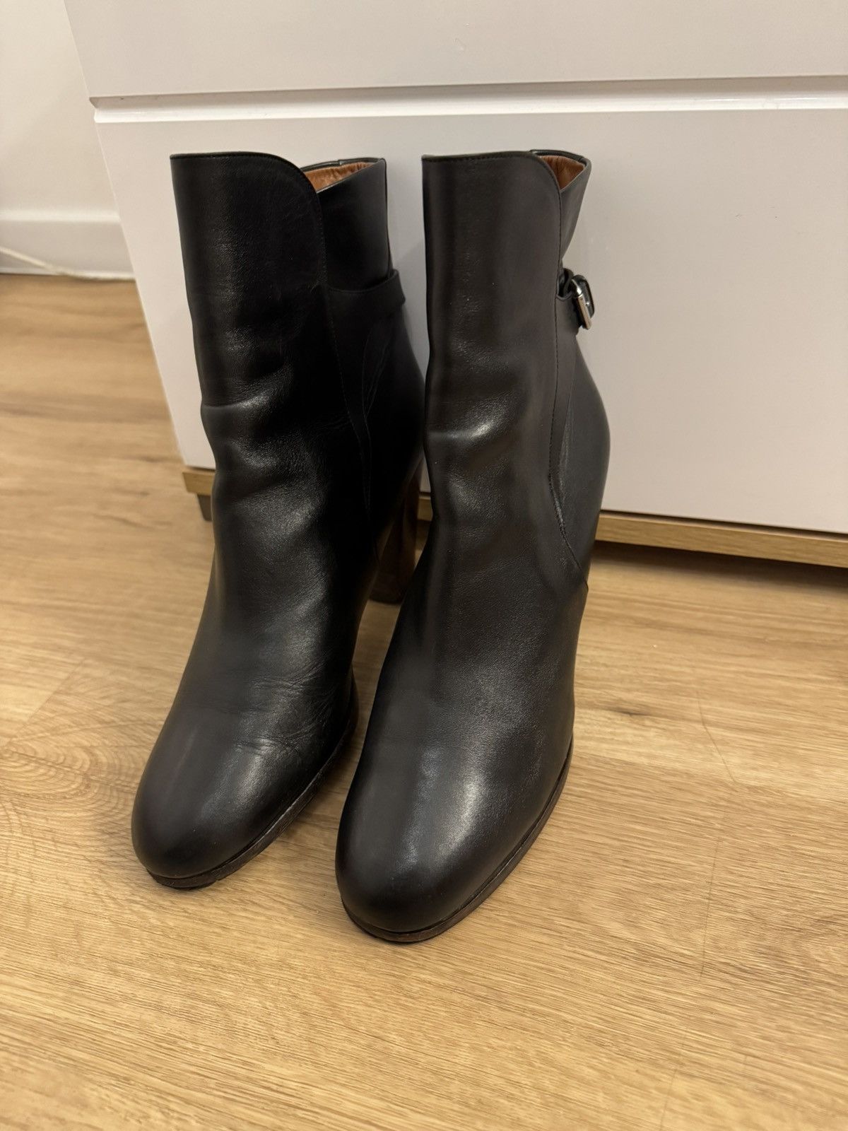 Celine Celine Paris leather Vintage boots size 41 black Size US 11 / IT 41 - 8 Thumbnail