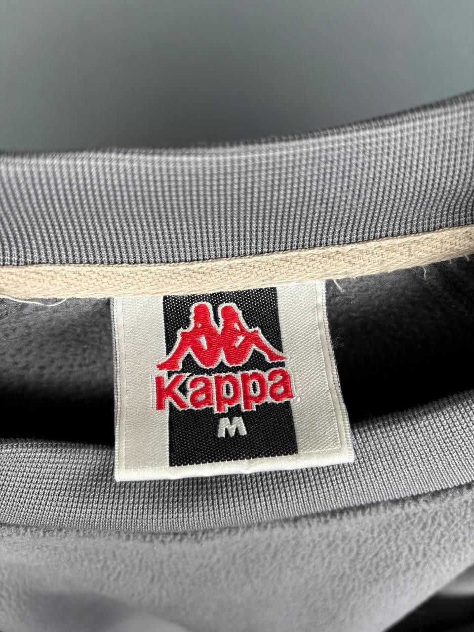 Kappa Kappa Sweatshirt Size M Gray Big Logo Vintage Size US M / EU 48-50 / 2 - 3 Thumbnail