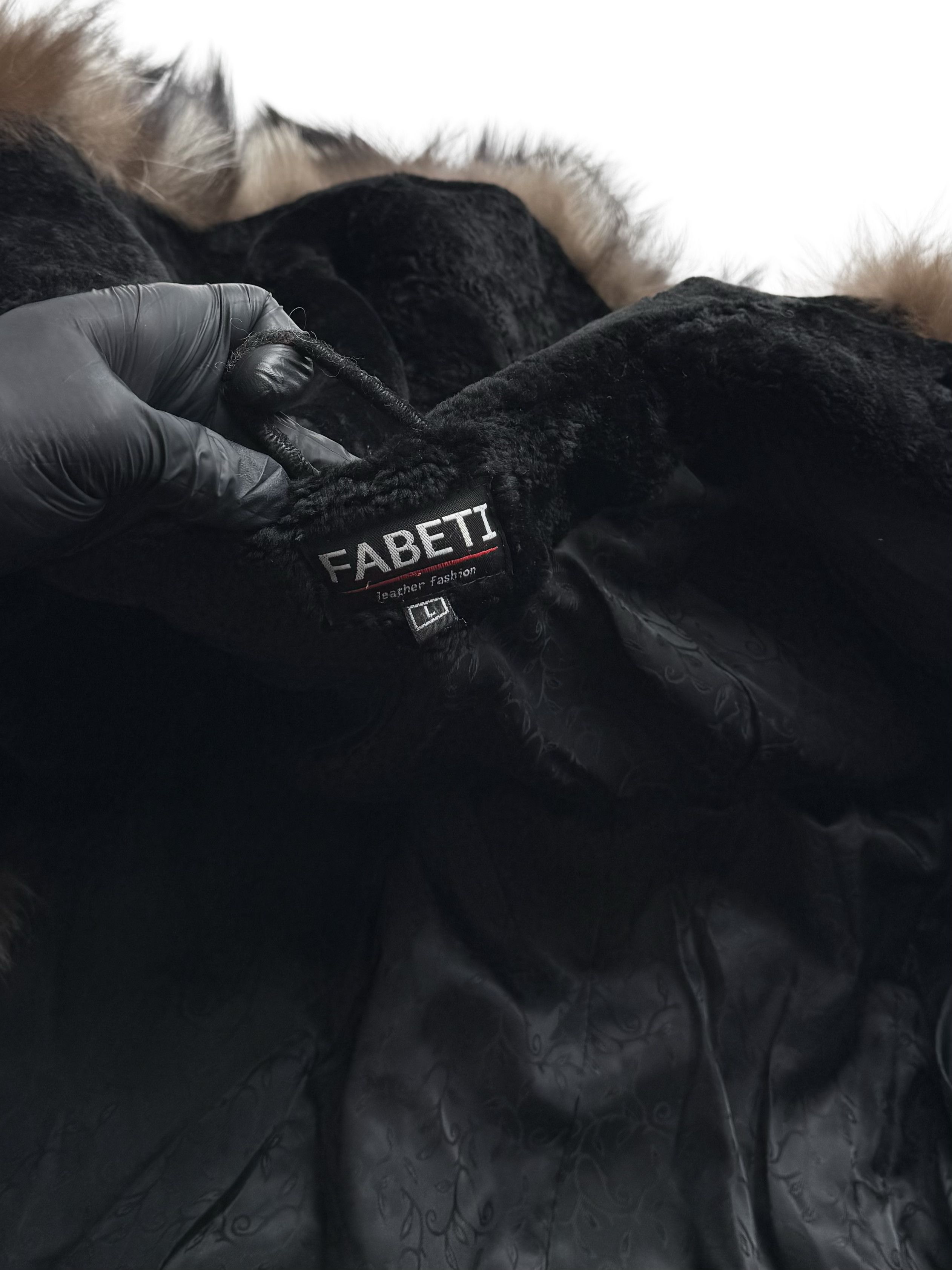 Vintage Vintage Real Lambskin Hooded Coat Size L / US 10 / IT 46 - 12 Thumbnail