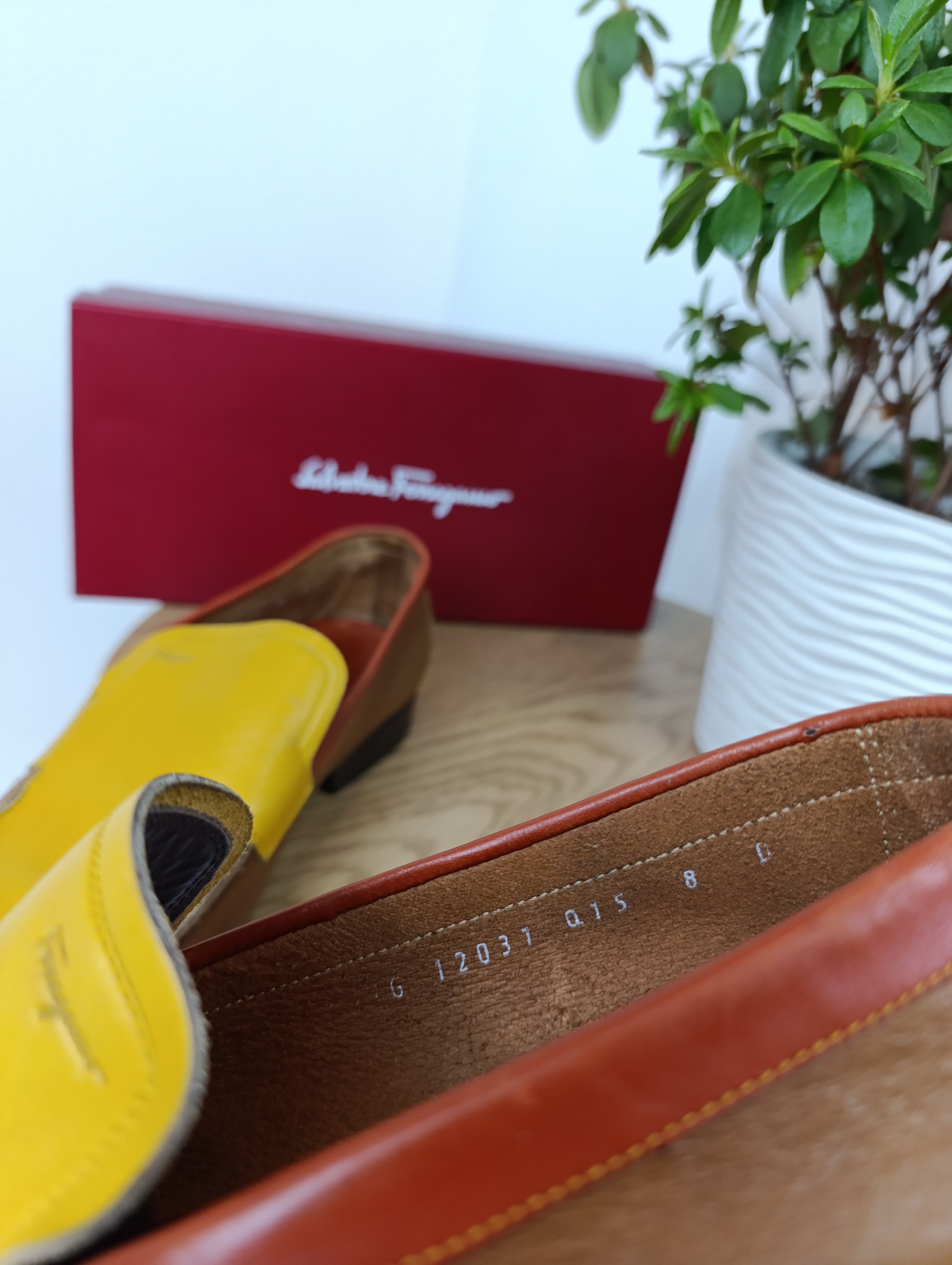 Salvatore Ferragamo SALVATORE FERRAGAMO LEATHER ITALIAN SHOES Size US 8 / EU 41 - 22 Thumbnail