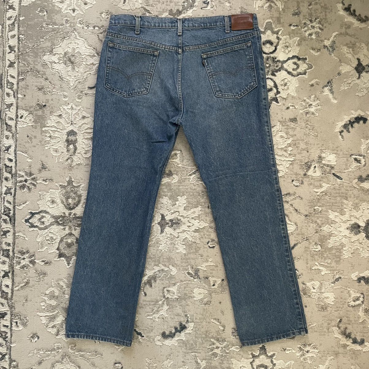 Levi's Vintage Clothing Levis Two Horse Brand Jeans 40x32 Leather Tab Made in USA Size US 40 / EU 56 - 4 Thumbnail