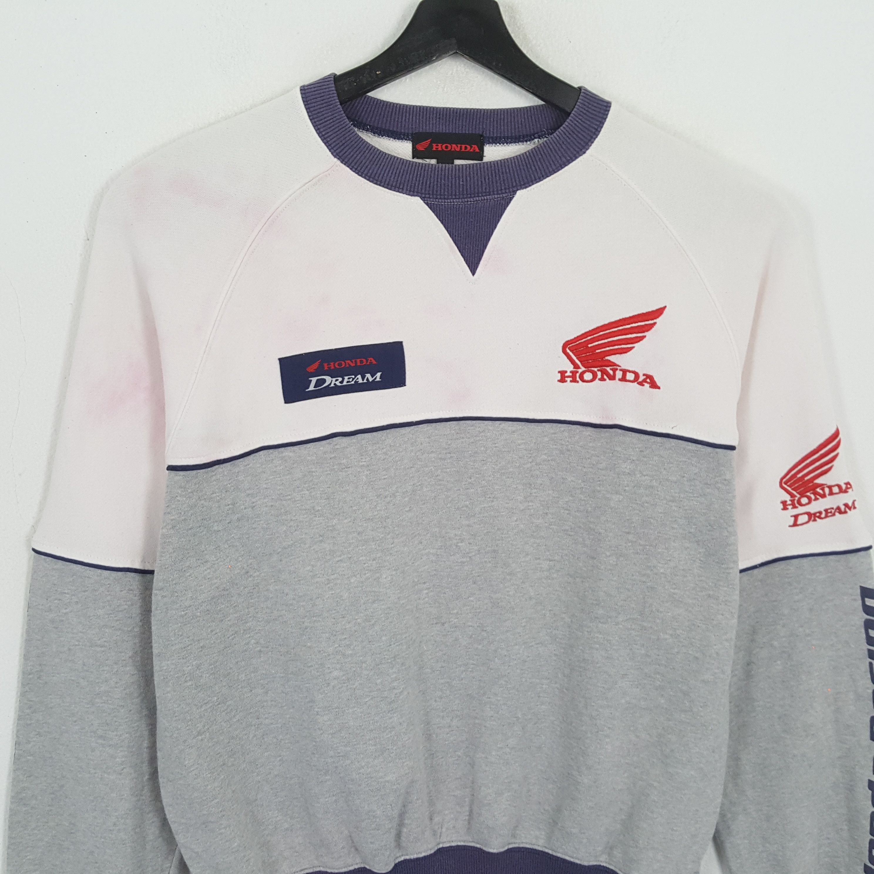 Honda × Vintage HONDA DREAM Japanese Brand Sweatshirt Size US M / EU 48-50 / 2 - 4 Thumbnail
