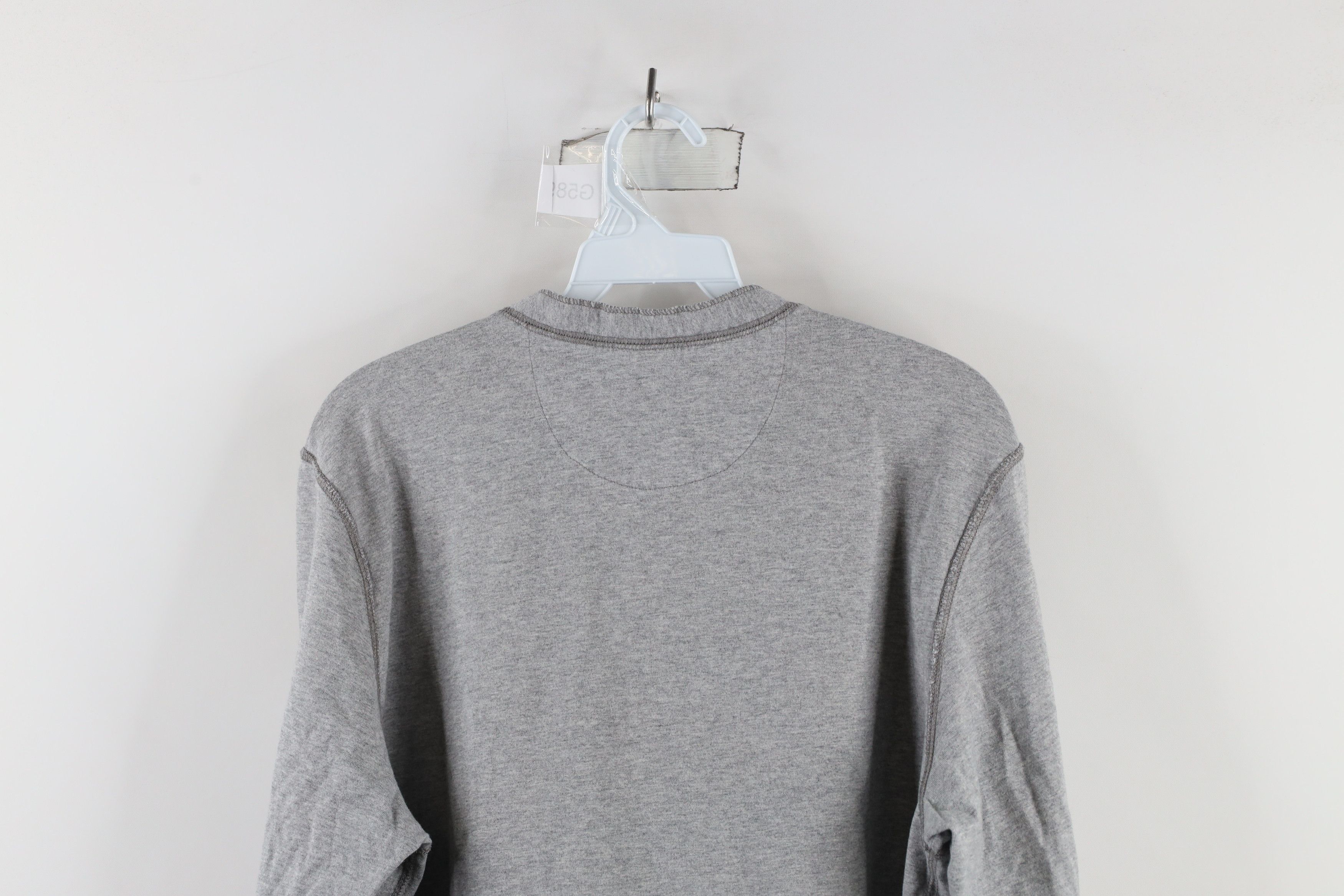 Brooks Brothers × Vintage Vintage 90s Brooks Brothers Long Sleeve Henley T-Shirt Size US L / EU 52-54 / 3 - 7 Thumbnail