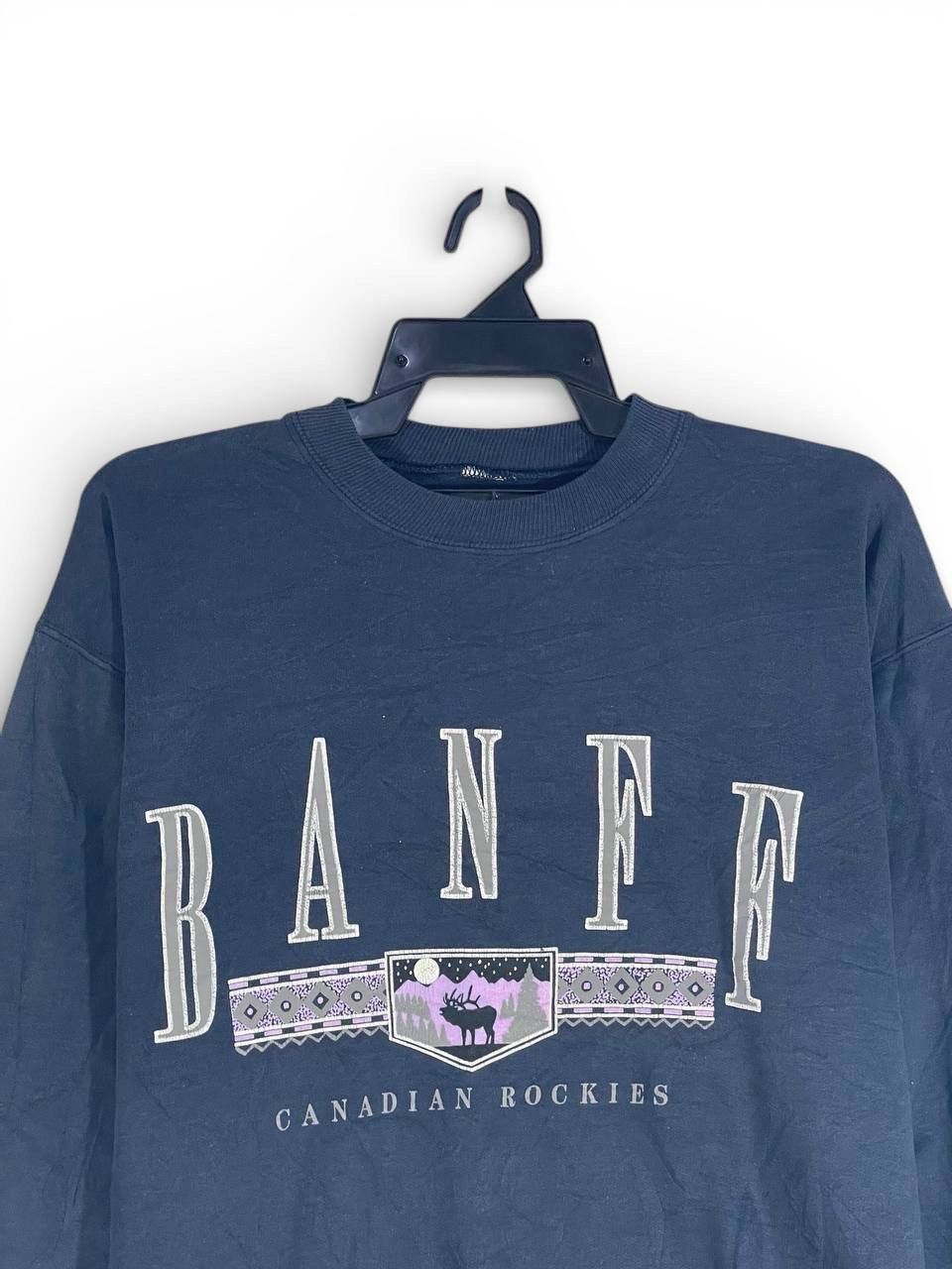 Other Vintage 90s banff canadian rockies sweatshirt jumper size XL Size US XL / EU 56 / 4 - 2 Thumbnail