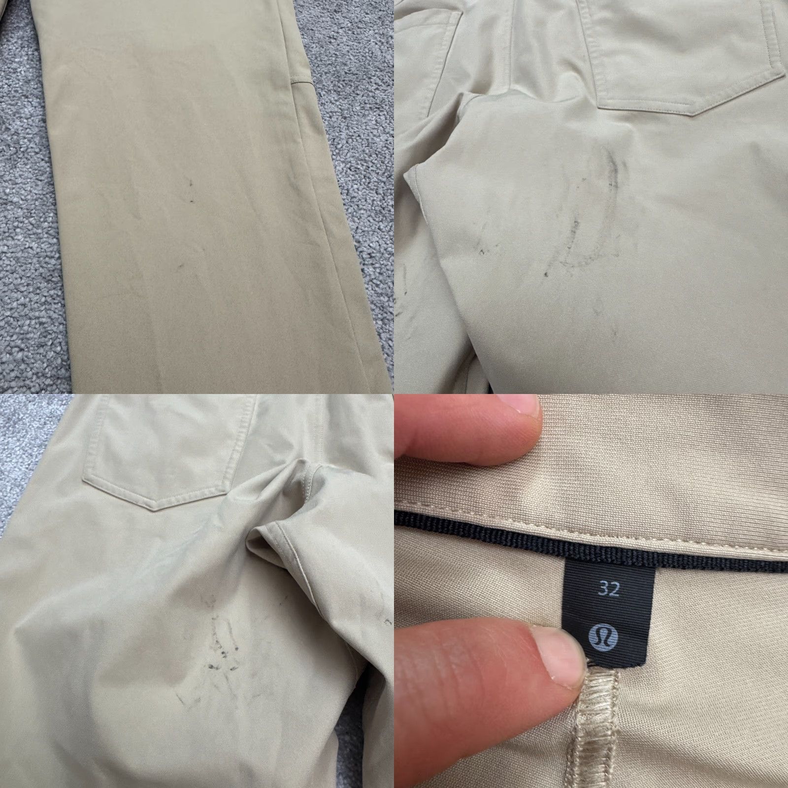Lululemon Lululemon ABC Warpstreme 5-Pocket Pants Mens 32 Tan Brown Straight Leg Trouser Size US 32 / EU 48 - 8 Thumbnail