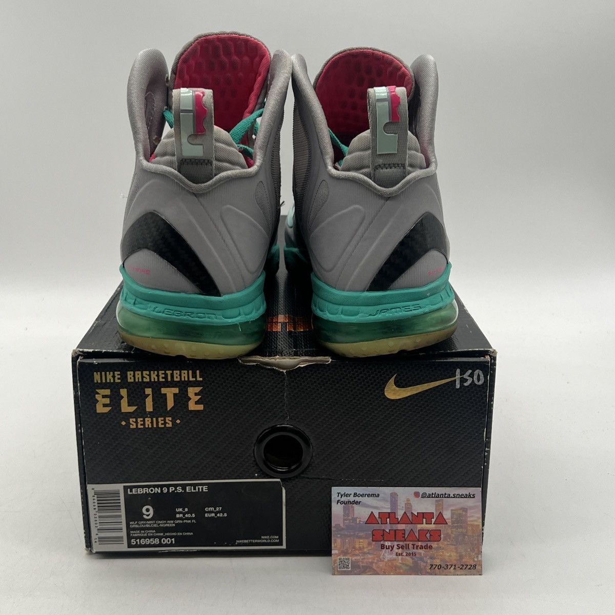 Nike Lebron 9 south beach Size US 9 / EU 42 - 3 Thumbnail