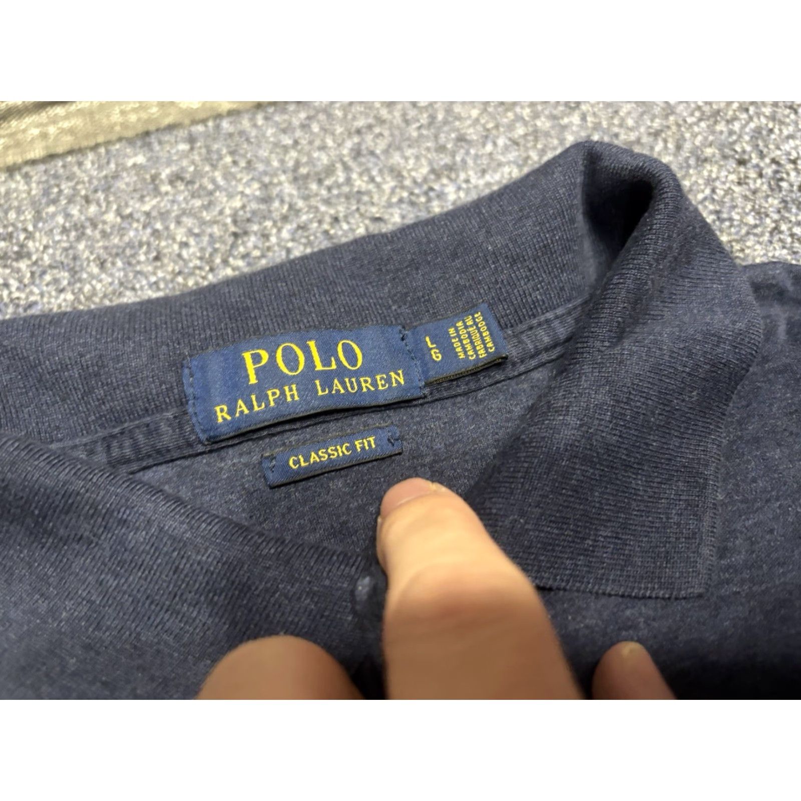 Polo Ralph Lauren VINTAGE Polo Ralph Lauren Long Sleeve Polo Shirt Mens L Blue Large Soft! L7 Size US L / EU 52-54 / 3 - 2 Thumbnail