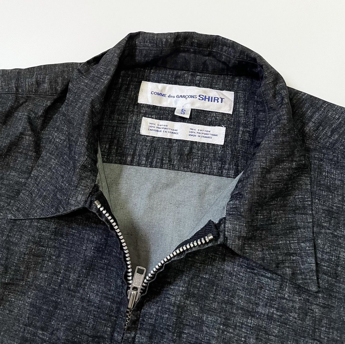 Comme des Garcons Vintage CDG SHIRT zip work jacket Size US S / EU 44-46 / 1 - 4 Thumbnail