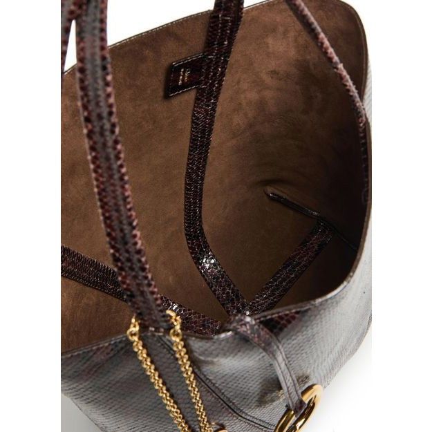 Chloe Chloe Medium Spin Sooty Brown Leather Tote Bag New & Authent Size ONE SIZE - 4 Thumbnail