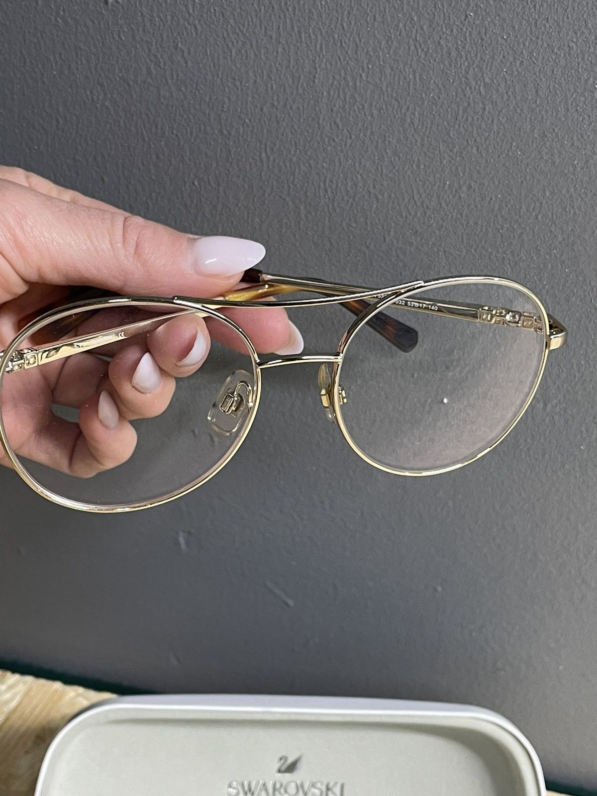 Swarovski SWAROVSKI Prescription glasses SK 5334 032 53 Size ONE SIZE - 9 Thumbnail