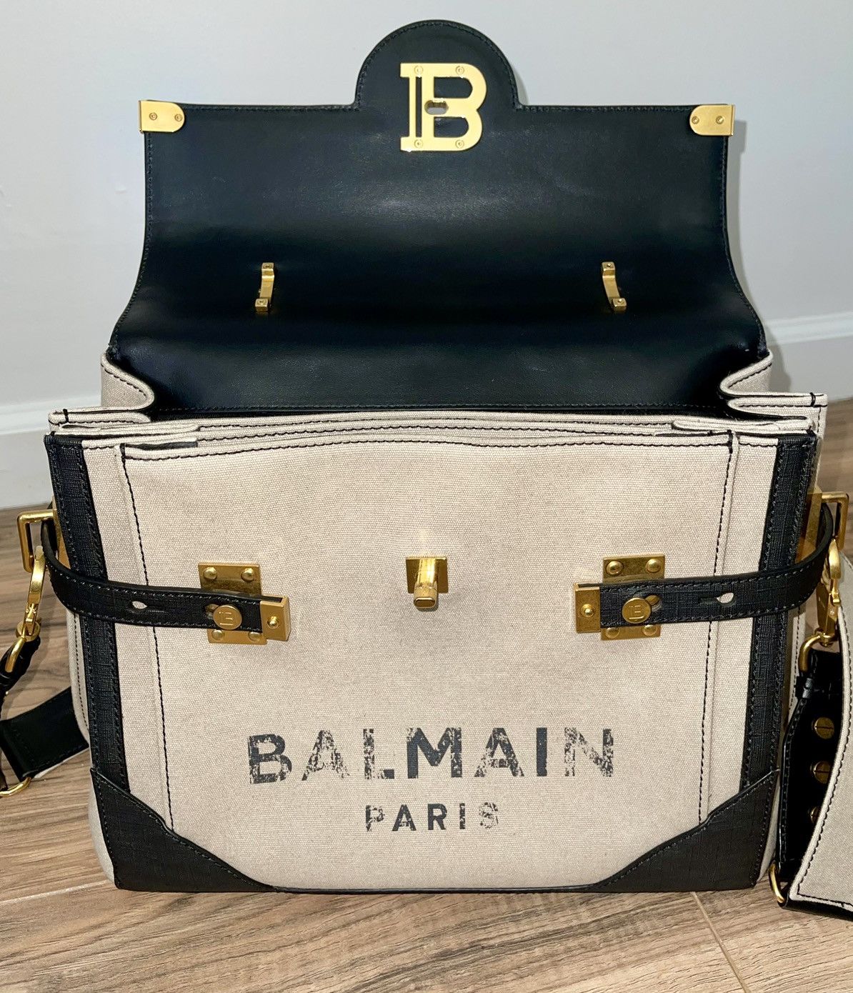 Balmain × Pierre Balmain Balmain B-Buzz top handle/shoulder bag Size ONE SIZE - 7 Thumbnail