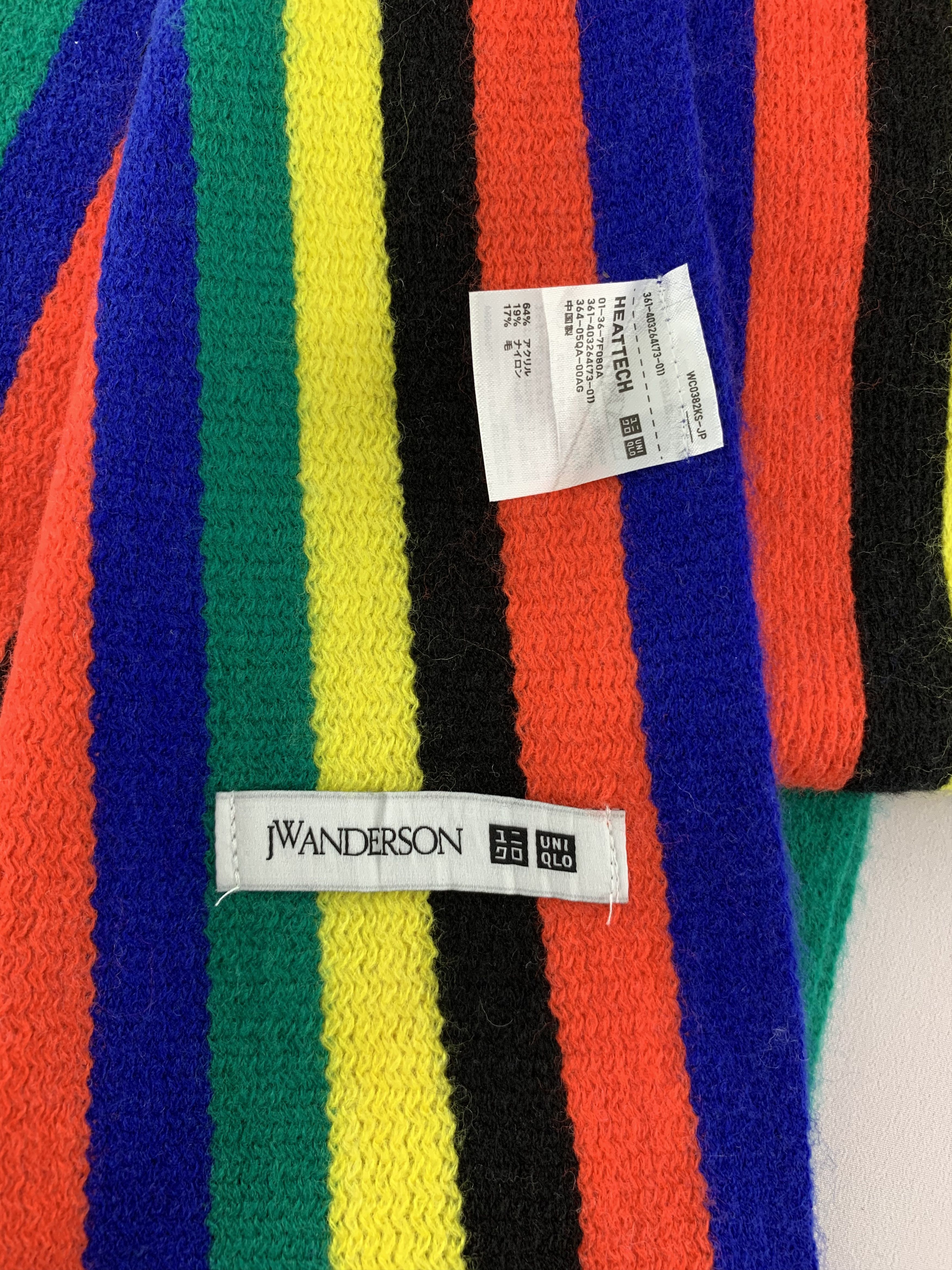 JW Anderson JW Anderson x Uniqlo Scarf Wool Muffler Neck Wrap BL5155 Size ONE SIZE - 3 Thumbnail