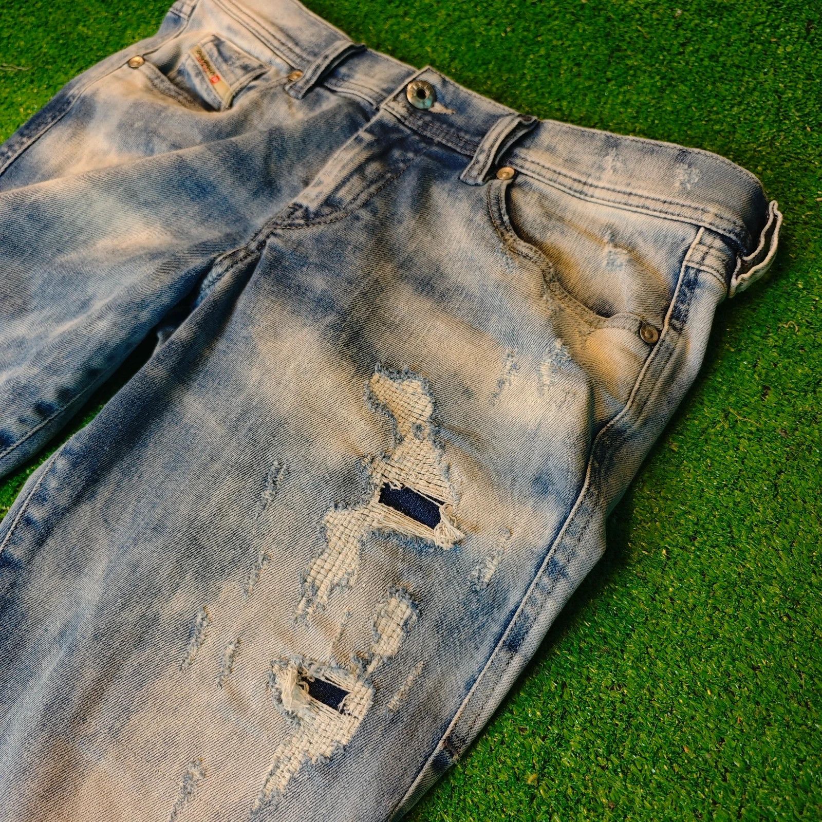 Diesel Diesel Francy Jeans Womens 30x32 relaxed skinny low waist Size 30" / US 8 / IT 44 - 16 Thumbnail