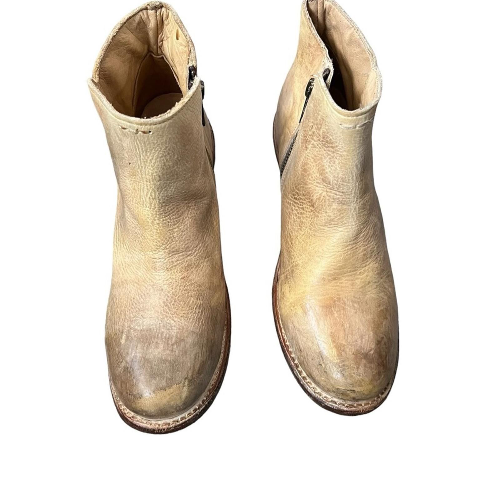 Bed Stu Bed Stu Whiskey Sunset Sonic Ankle Boot Distressed Leather Size US 7.5 / IT 37.5 - 6 Thumbnail