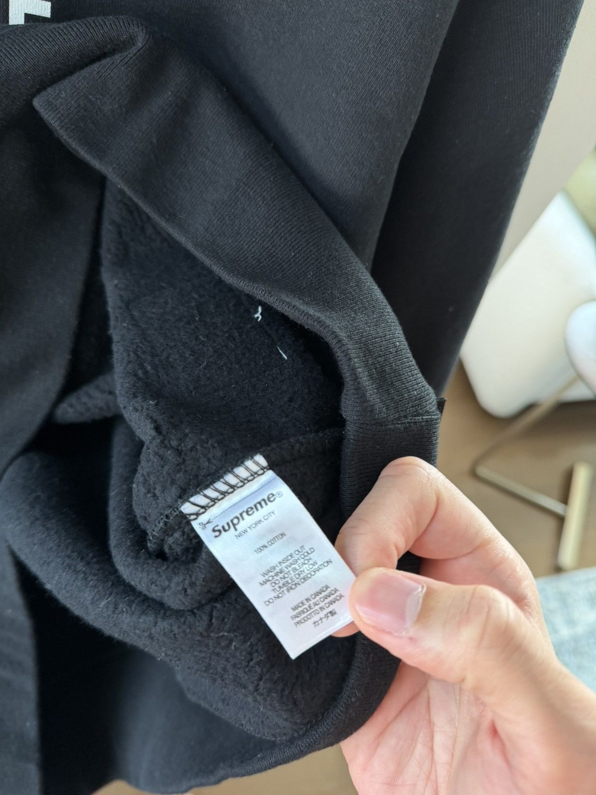 Supreme × Wtaps Supreme x WTAPS Crewneck — Black (FW21) / Size Large Size US L / EU 52-54 / 3 - 5 Thumbnail