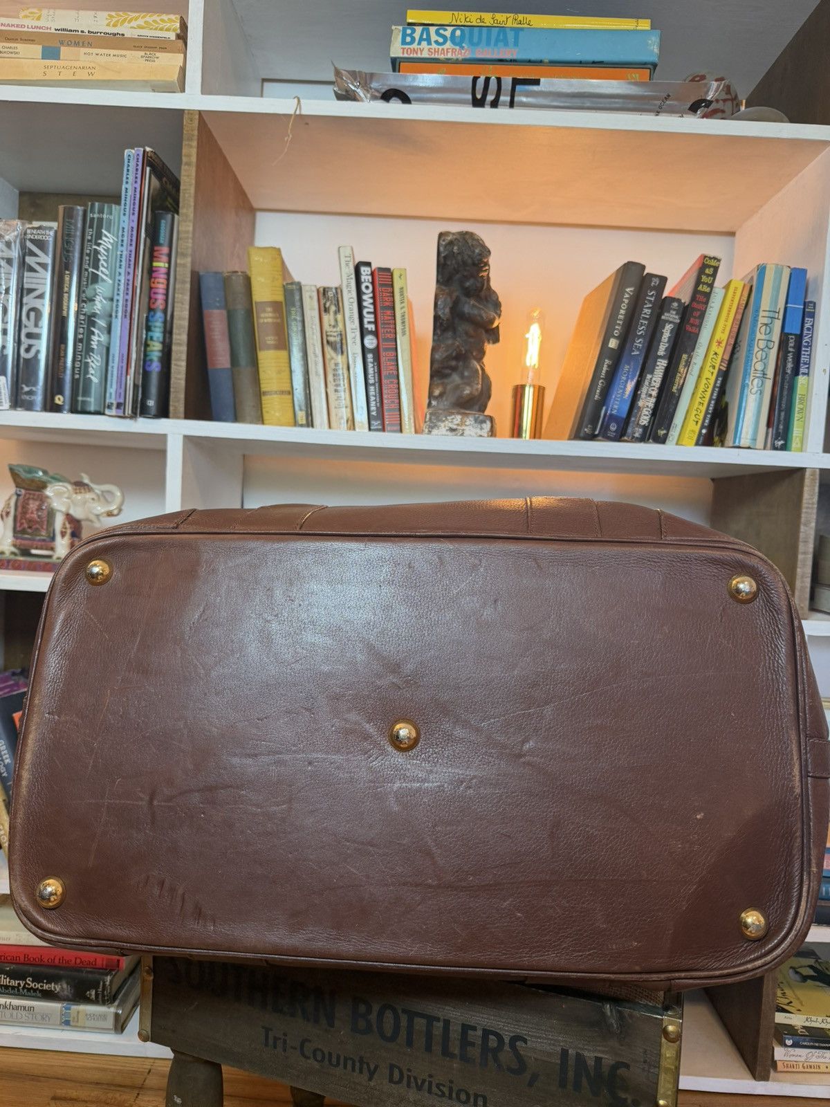 Brioni Brioni Leather Duffel Size ONE SIZE - 12 Thumbnail