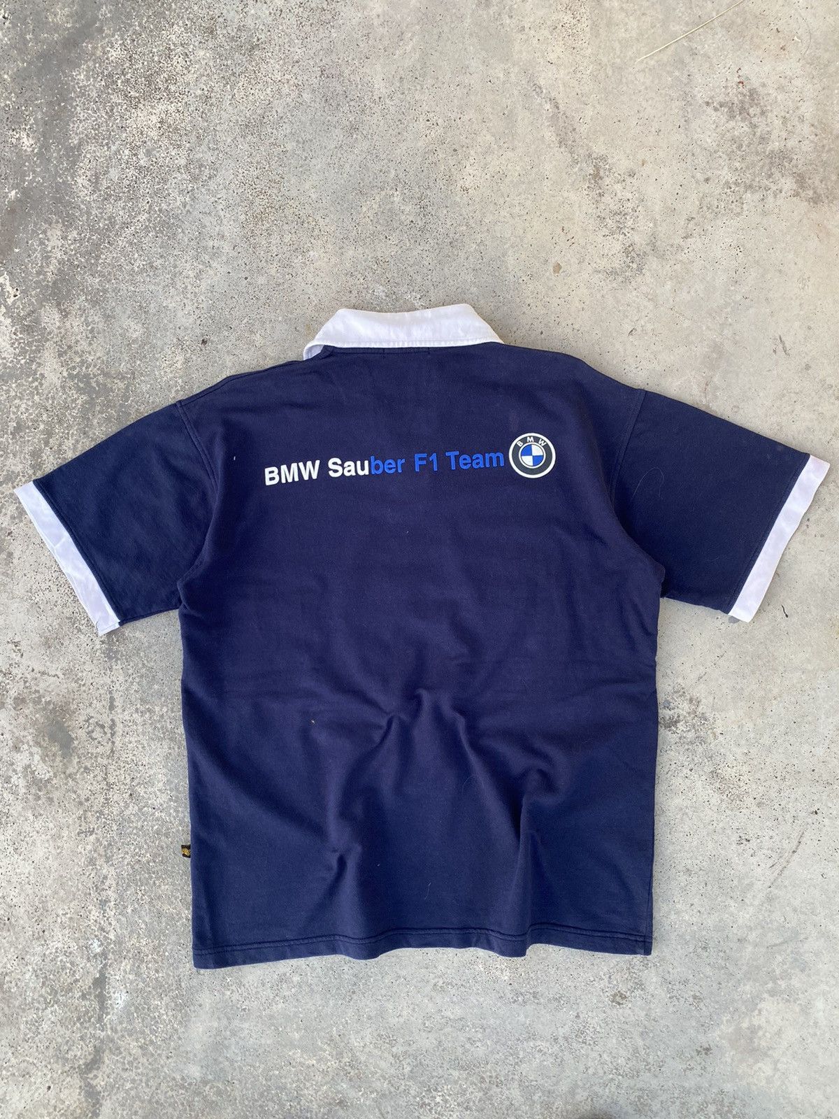 BMW Vintage BMW Polo Rugby Formula 1 Racing Size US L / EU 52-54 / 3 - 5 Thumbnail