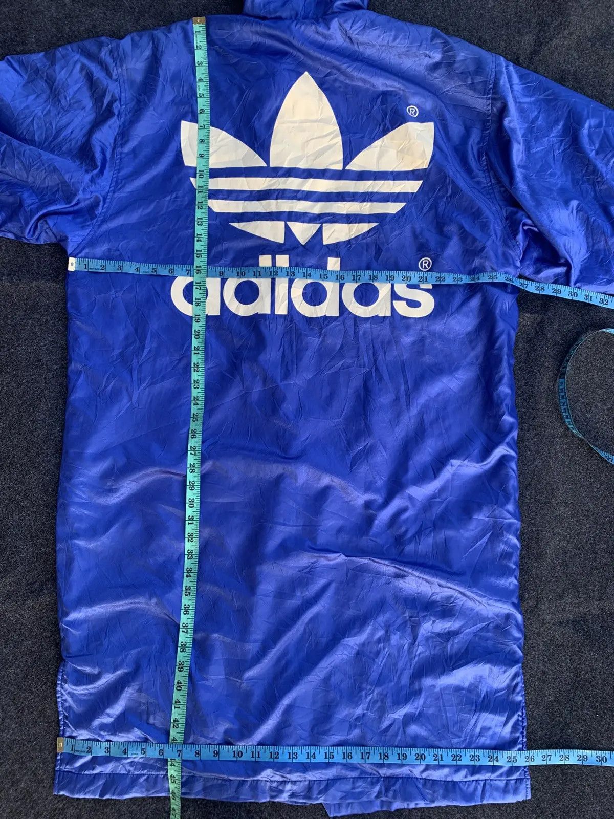 Adidas VINTAGE ADIDAS BIG LOGO COACH JACKET Size US L / EU 52-54 / 3 - 3 Thumbnail