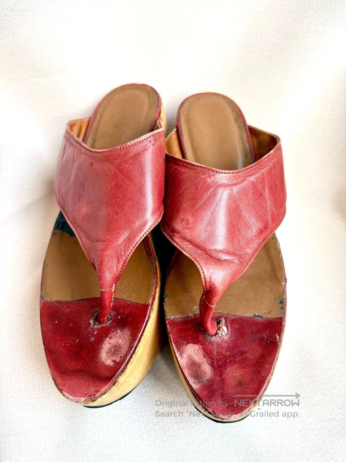 Vivienne Westwood Vivienne Westwood Red Clogs Shoes. Size US 6 / IT 36 - 2 Thumbnail