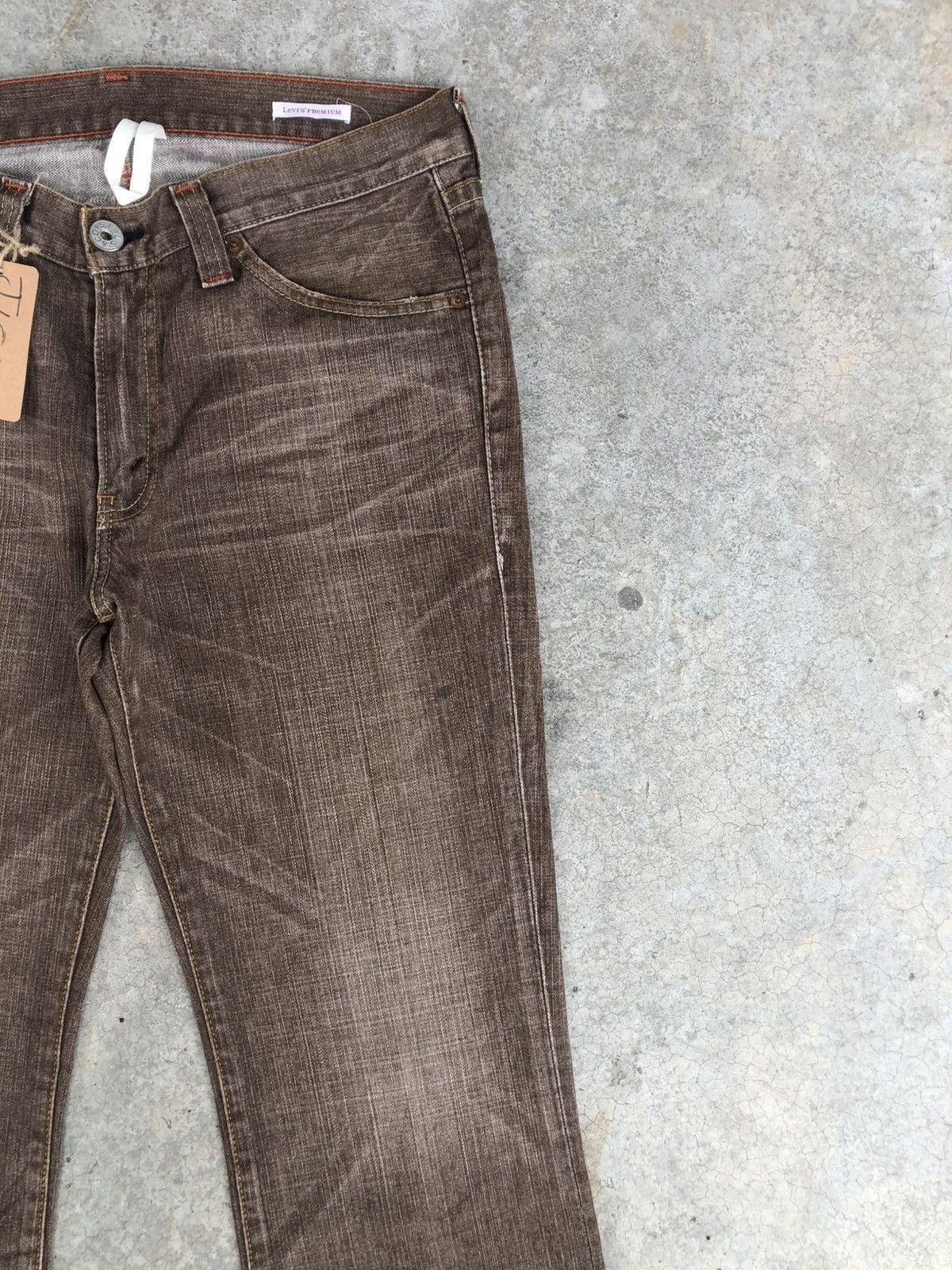 If Six Was Nine Levis 517 Flared Jeans Distressed Jeans Size US 34 / EU 50 - 5 Thumbnail