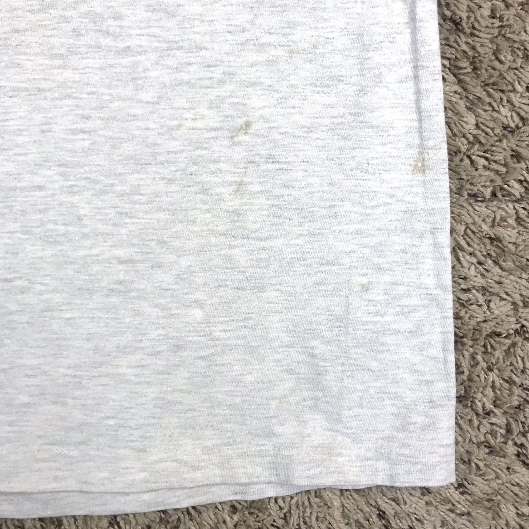 Hanes VINTAGE Hanes USA Patriotic Graphic Tee T-Shirt Gray XL Mens Short Sleeve Crew Neck Size US XL / EU 56 / 4 - 7 Thumbnail