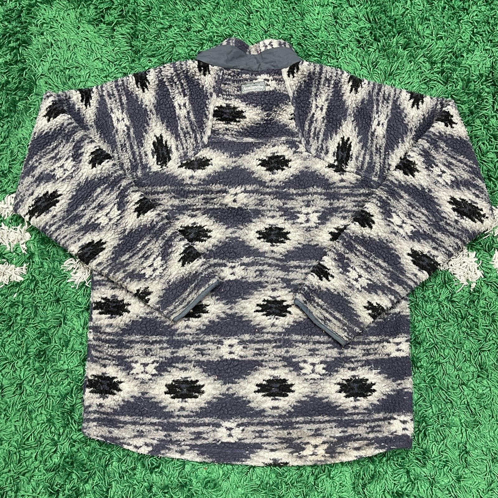 Avalanche Avalanche brand fleece zip-up Aztec geometric jacket Size US L / EU 52-54 / 3 - 7 Thumbnail