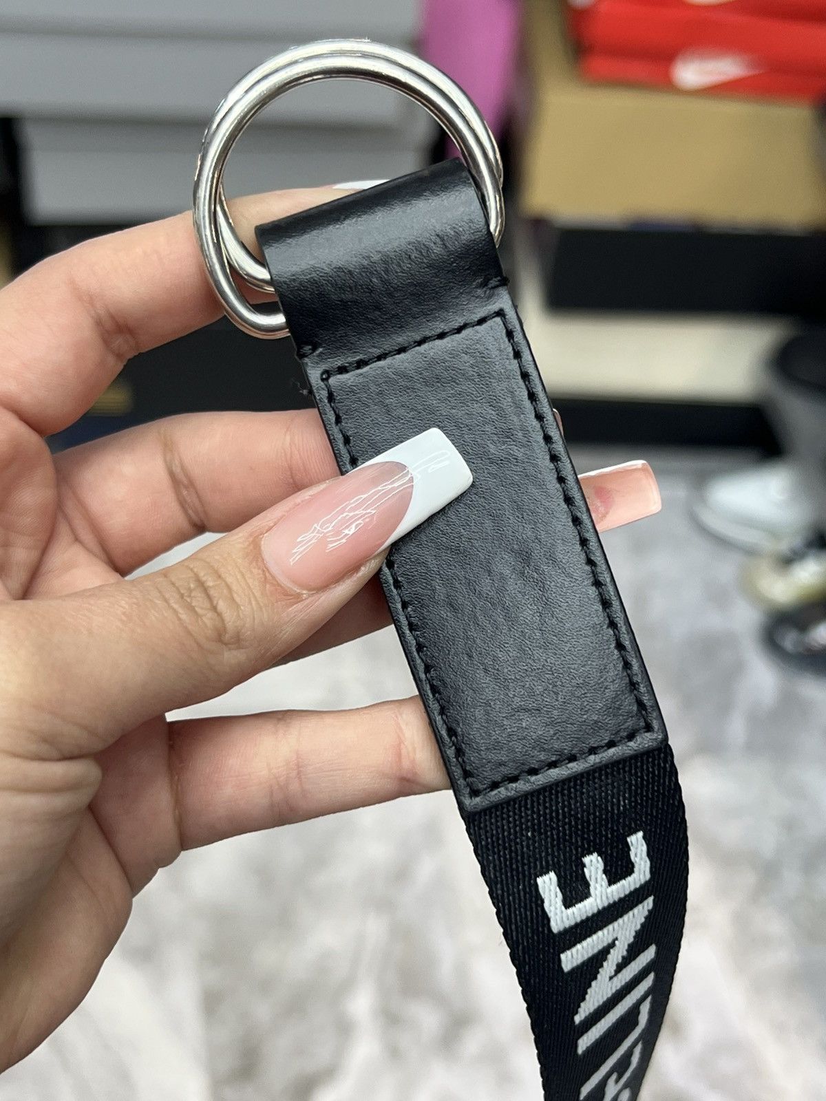 Celine Celine Logo Canvas Belt Size 42 - 5 Thumbnail