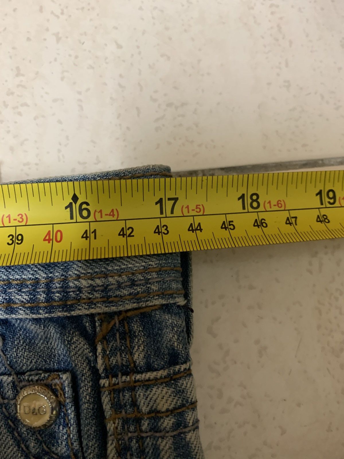 Dolce & Gabbana Dolce&gabbana Y2K jeans Size US 33 - 17 Thumbnail