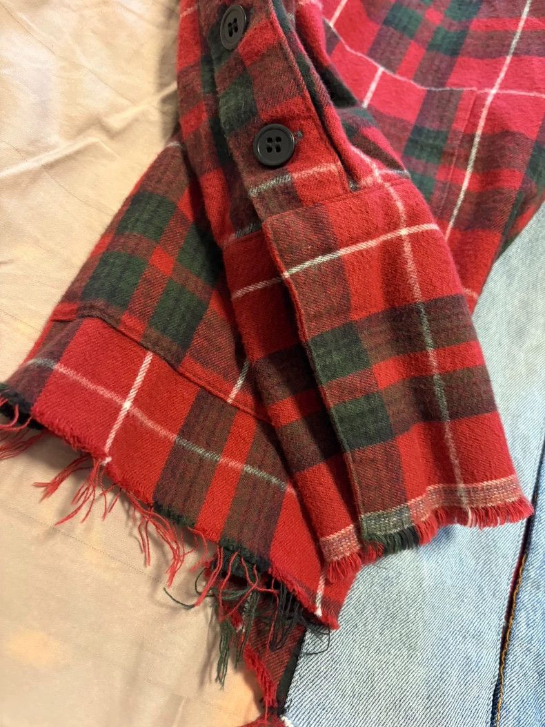 Other Greg Lauren size1 Red checkered and denim color scheme Size US S / EU 44-46 / 1 - 5 Thumbnail