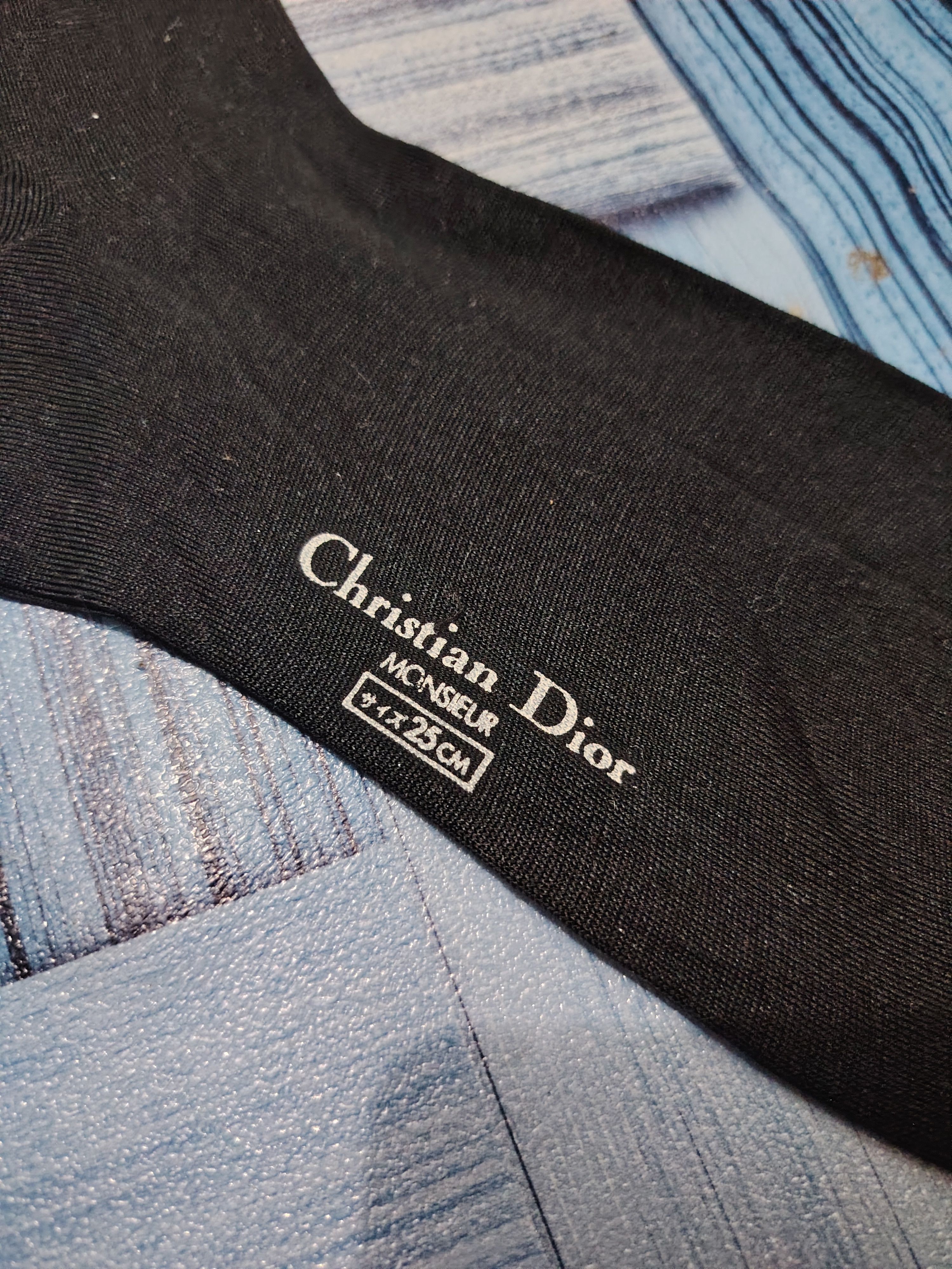 Christian Dior Monsieur Christian Dior Monsieur black socks Size ONE SIZE - 2 Thumbnail