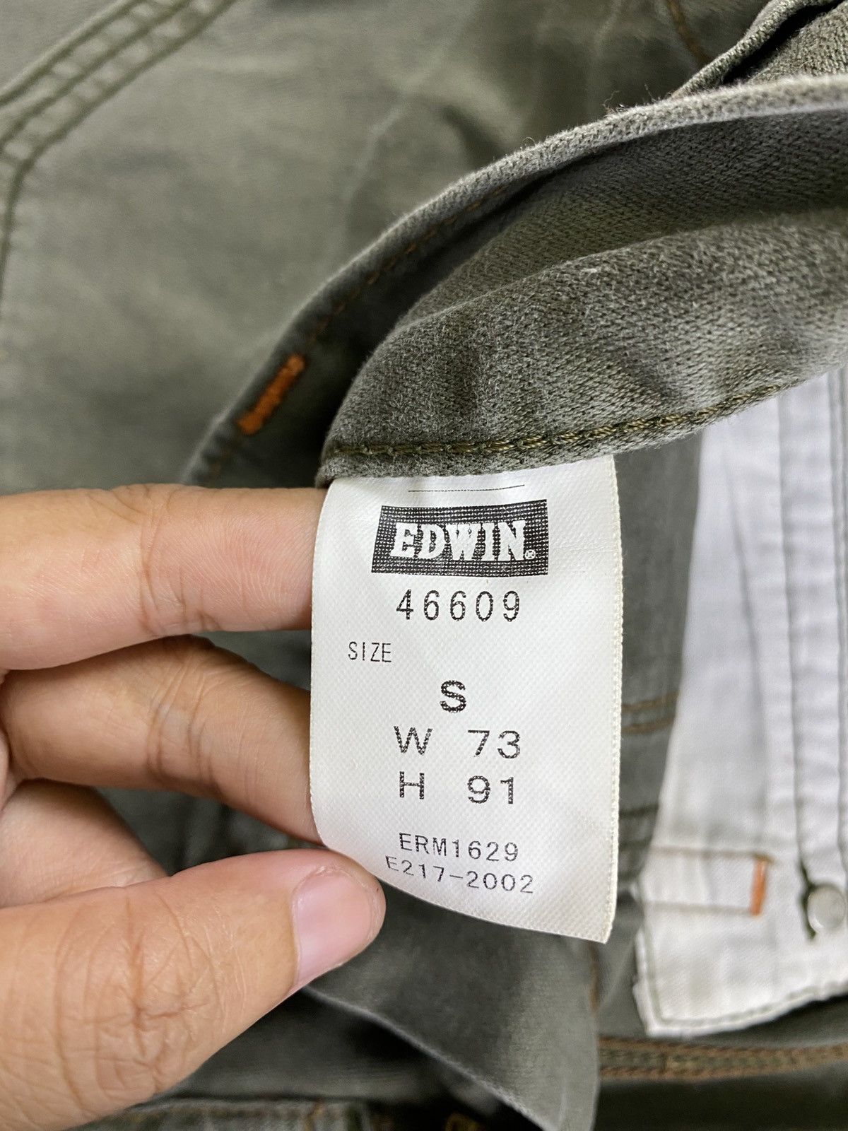 Edwin × If Six Was Nine × Vintage Vintage Edwin Exclusive Japan Buckle Back Pants Size US 30 / EU 46 - 14 Thumbnail