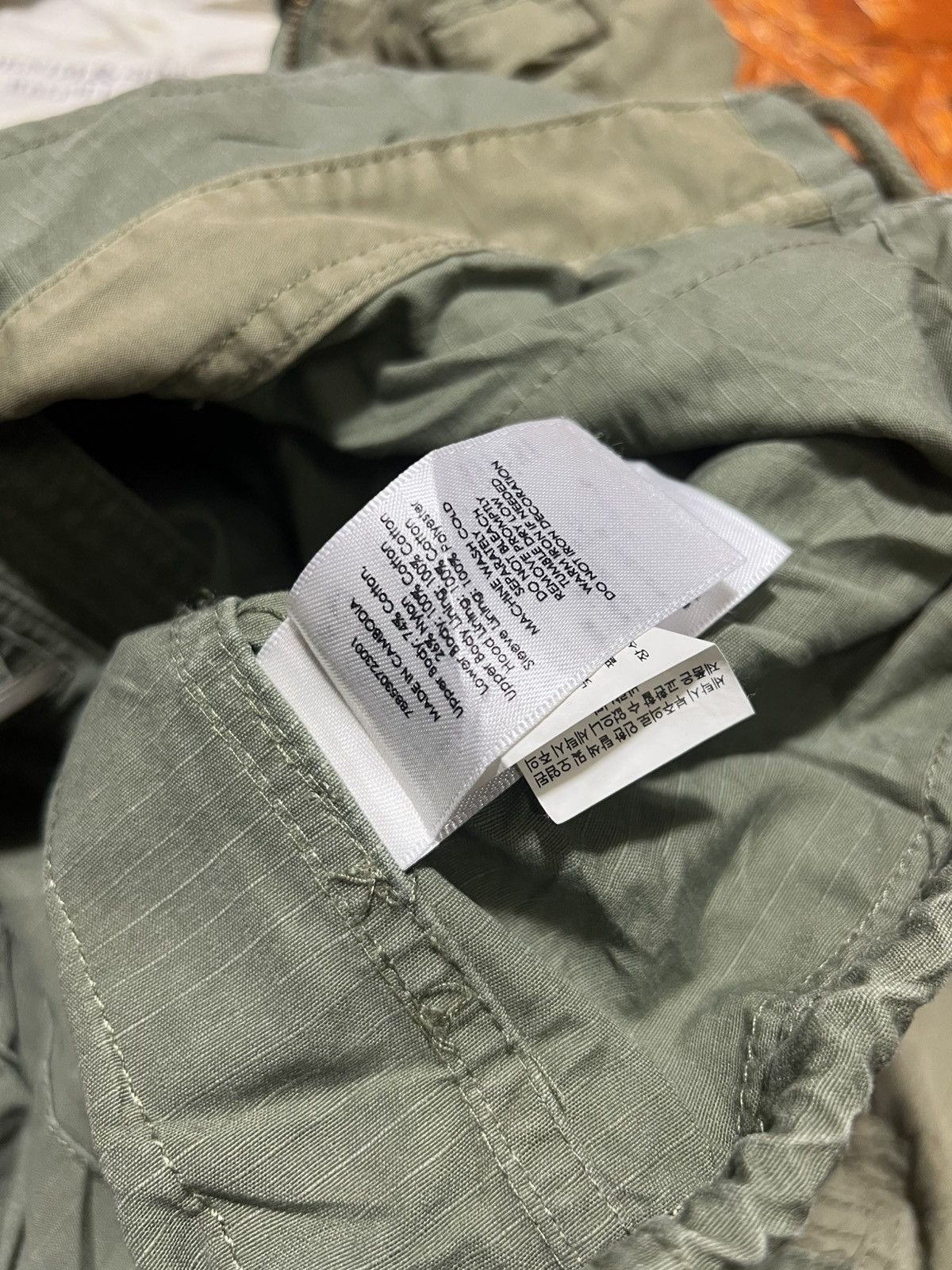 Ralph Lauren Denim Supply Ralph Lauren Us Army Patern Hoodie Jacket Size US S / EU 44-46 / 1 - 7 Thumbnail
