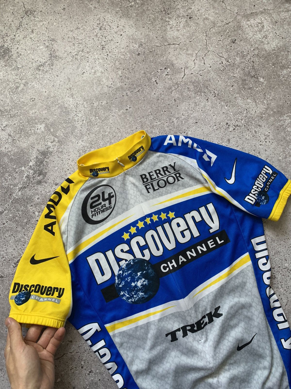 Nike × Vintage VINTAGE NIKE CYCLE CHANNEL DISCOVERY JERSEY ARCHIVE Y2K RARE Size US S / EU 44-46 / 1 - 2 Thumbnail