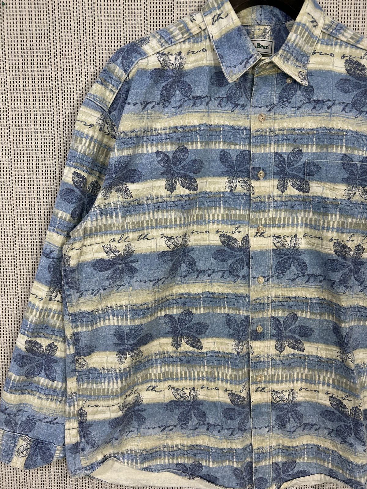 L.L. Bean Vintage 90s LL Bean shirt button size xl Size US XL / EU 56 / 4 - 3 Thumbnail