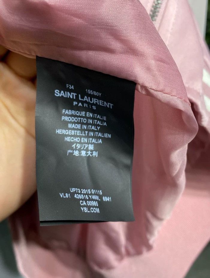 Saint Laurent Paris × Yves Saint Laurent Saint Laurent SLP silk jacket Teddy jacket2410-Nextarrow Size XS / US 0-2 / IT 36-38 - 6 Thumbnail