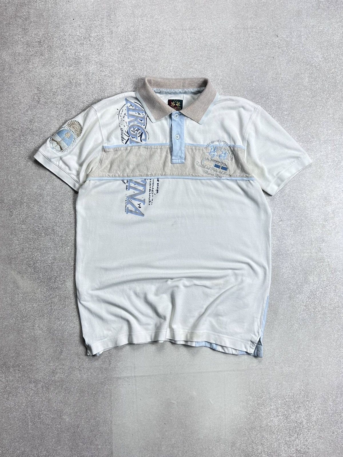 La Martina Vintage 90s La Martina Y2K Polo Shirt S Size US S / EU 44-46 / 1 - 1 Thumbnail