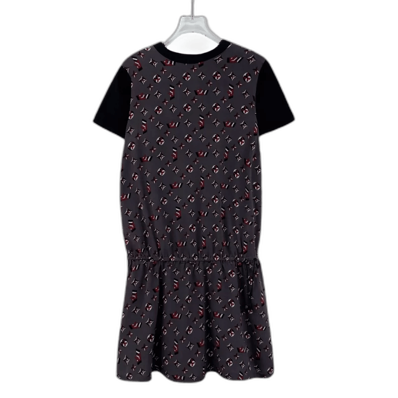 Louis Vuitton Louis Vuitton Colorful Logo Print Short Dress Size M / US 6-8 / IT 42-44 - 1 Thumbnail