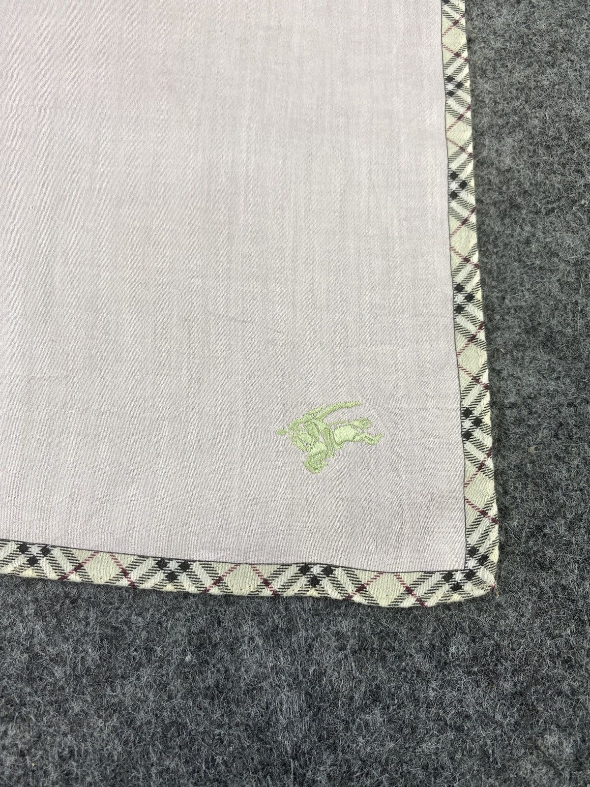 Burberry × Vintage Burberry Handkerchief / Bandana / Neckerchief-B010 Size ONE SIZE - 5 Thumbnail