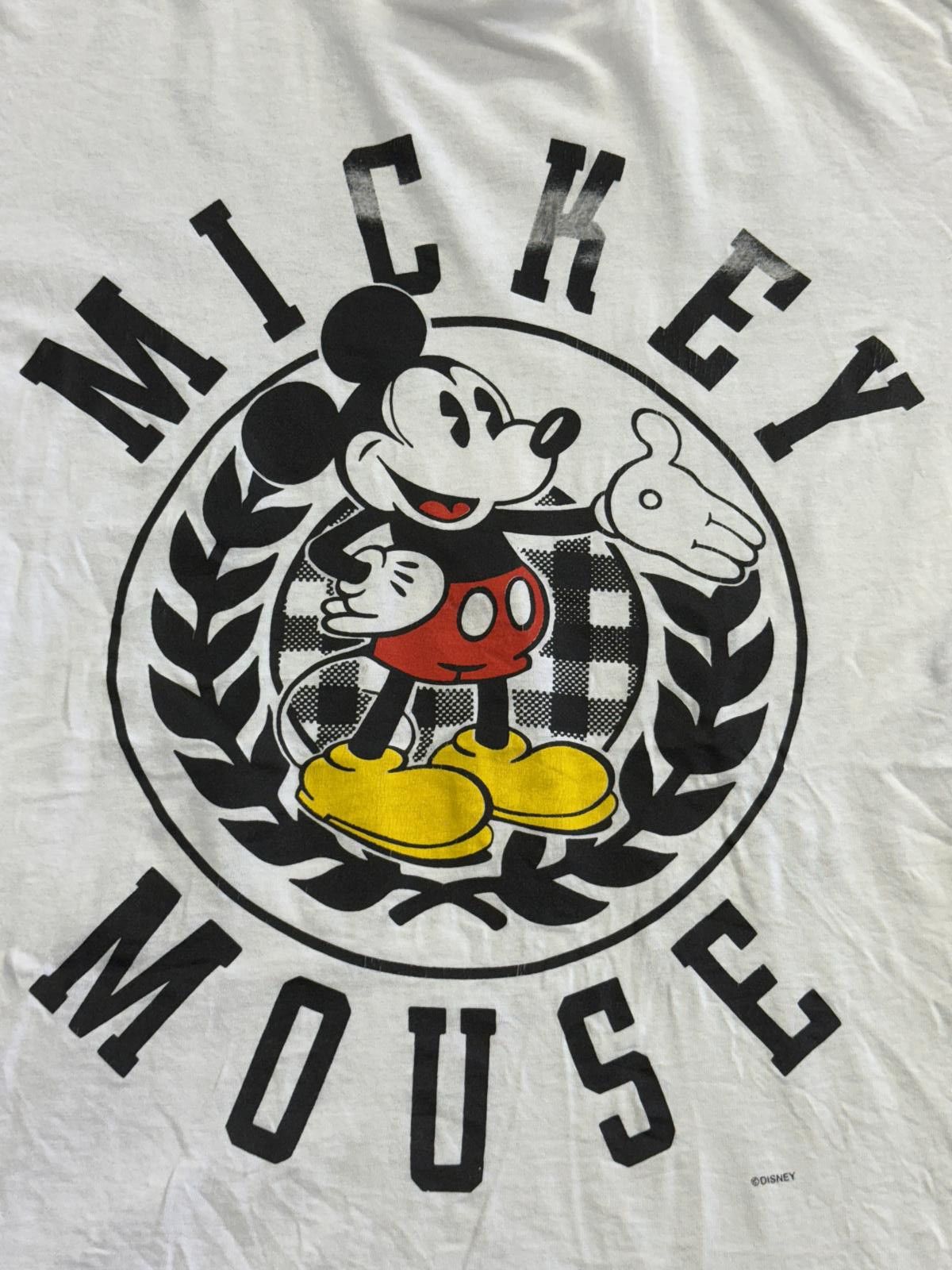 Delta Vintage Mickey Mouse College T-shirt Breakthrough Handshake Size US XL / EU 56 / 4 - 5 Thumbnail