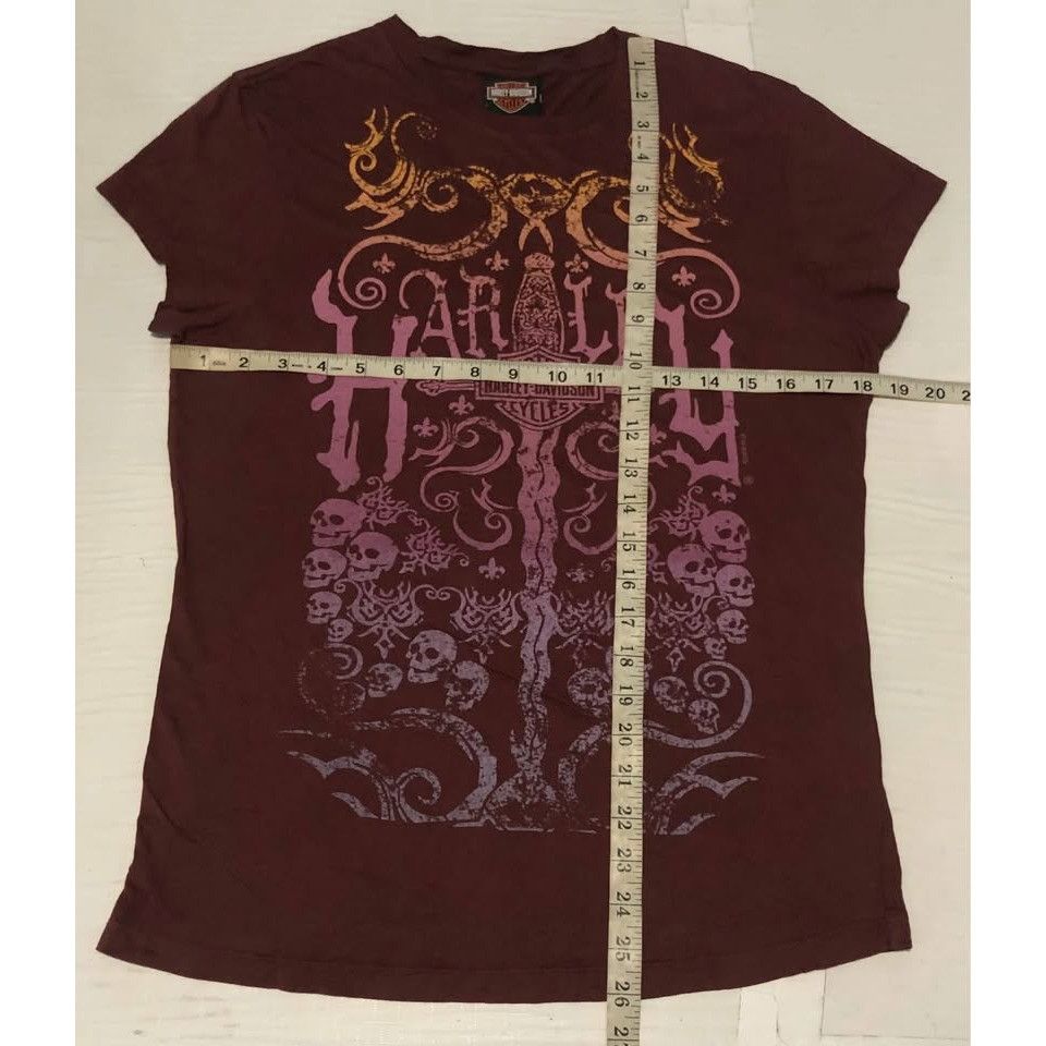 Harley Davidson × Vintage VTG 2009 Harley Davidson Shirt Large Women TENNESSEE Size L / US 10 / IT 46 - 4 Thumbnail